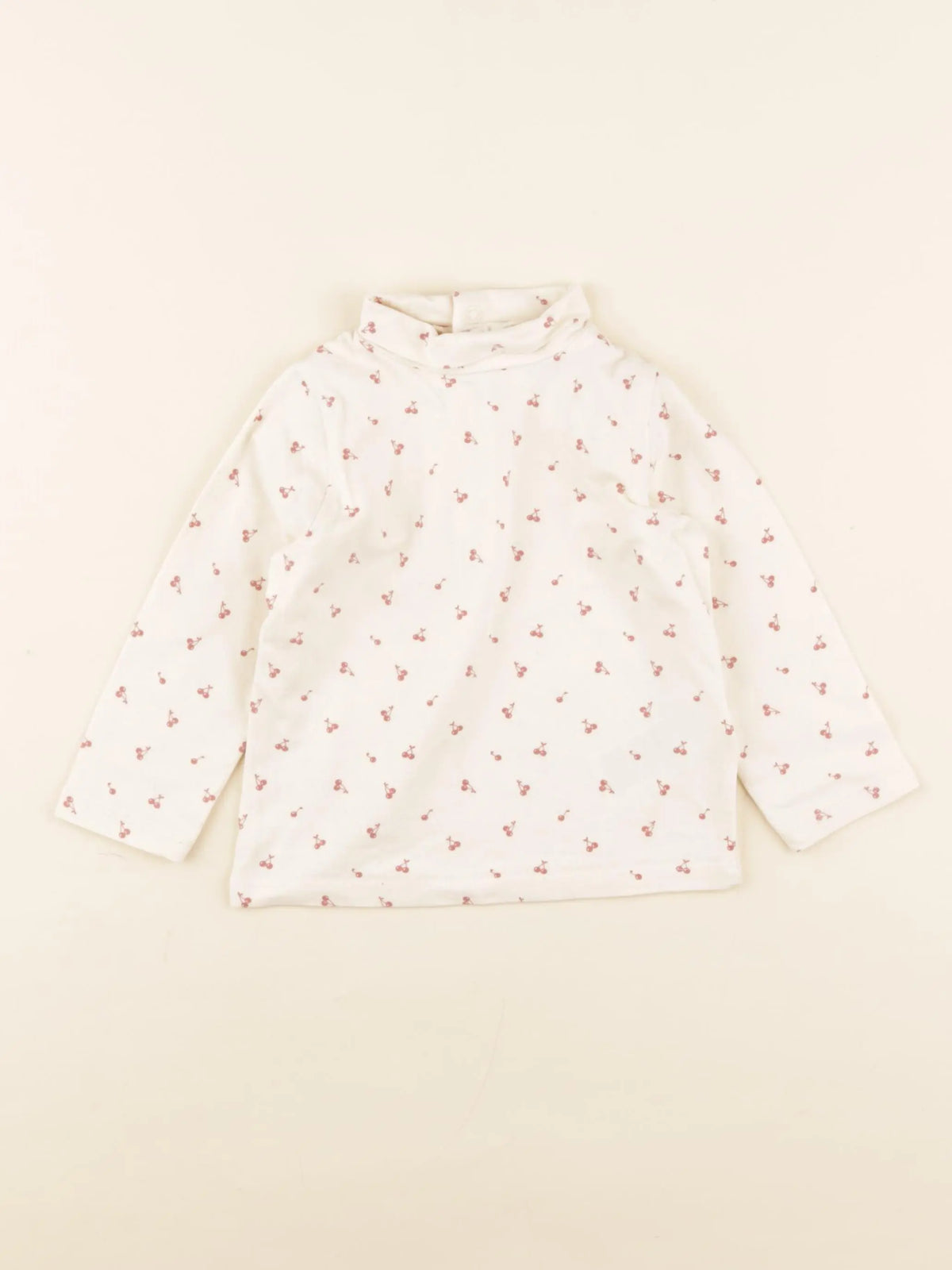 Vertbaudet - sous-pull beige - 1 an