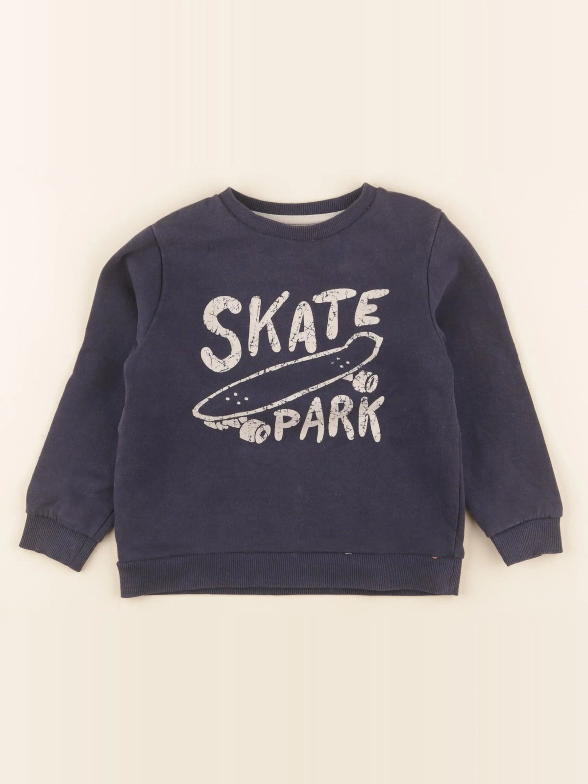 Vertbaudet - sweat bleu - 5 ans