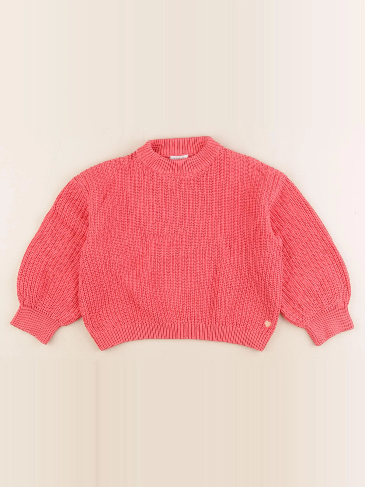 Vertbaudet - pull rose - 6 ans