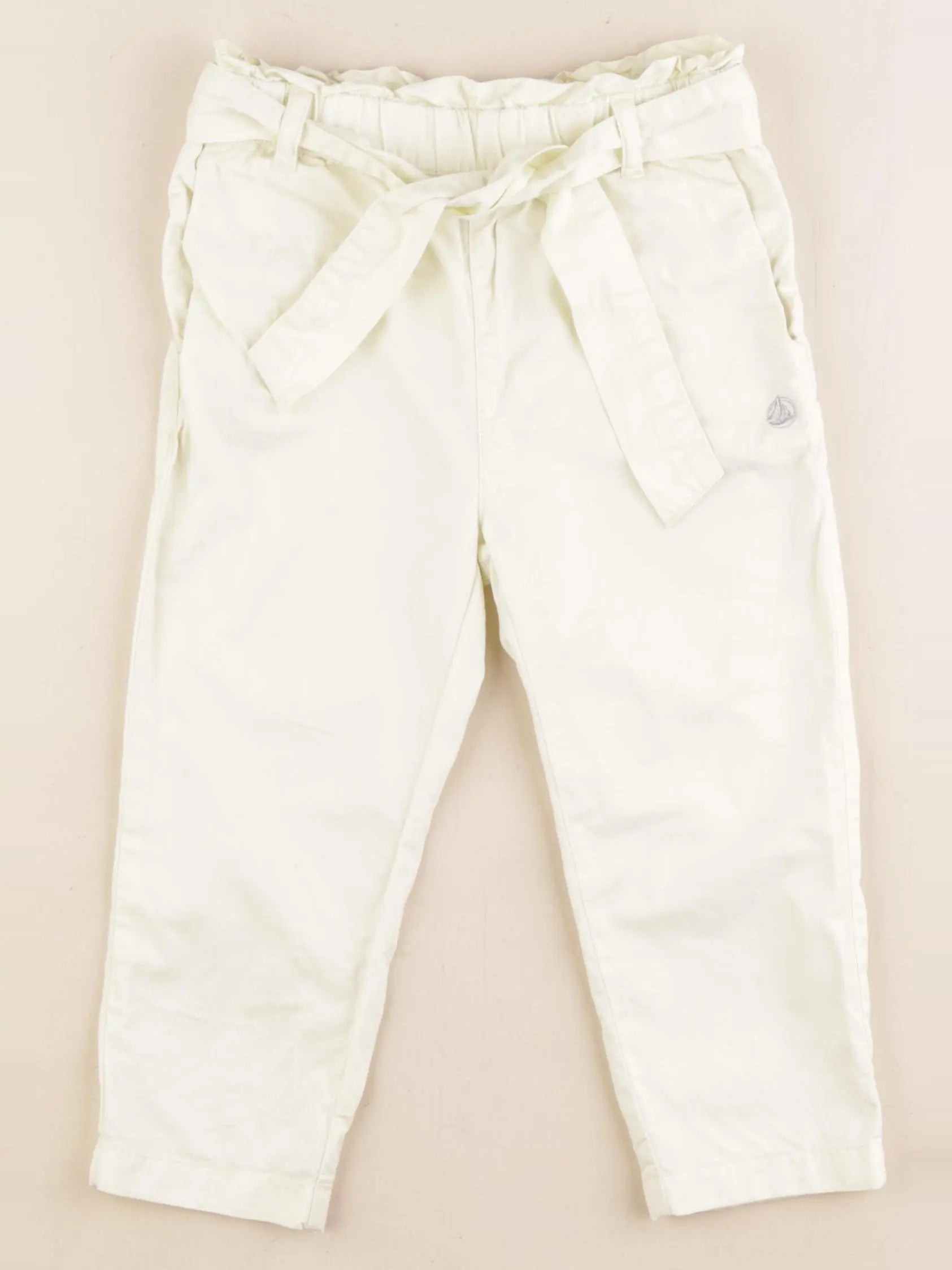 Petit Bateau - pantalon jaune - 5 ans