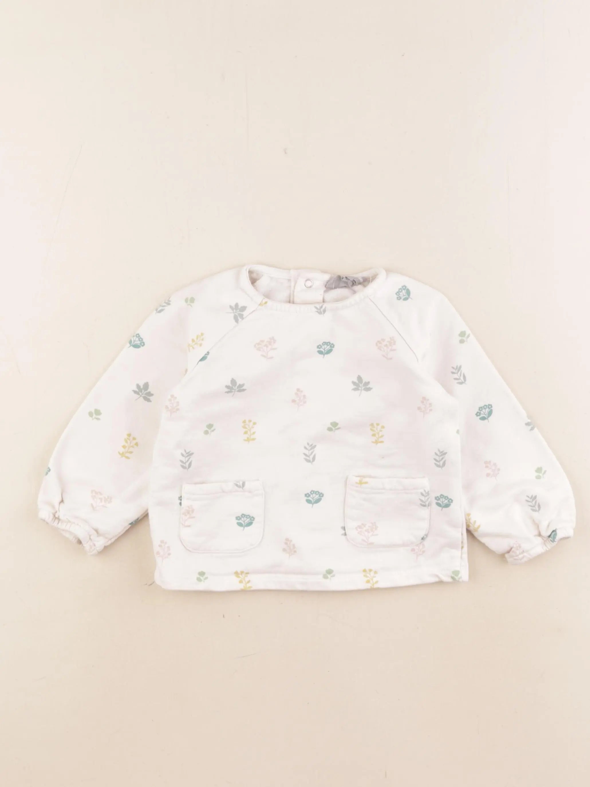 Boutchou - sweat multicolore - 18 mois