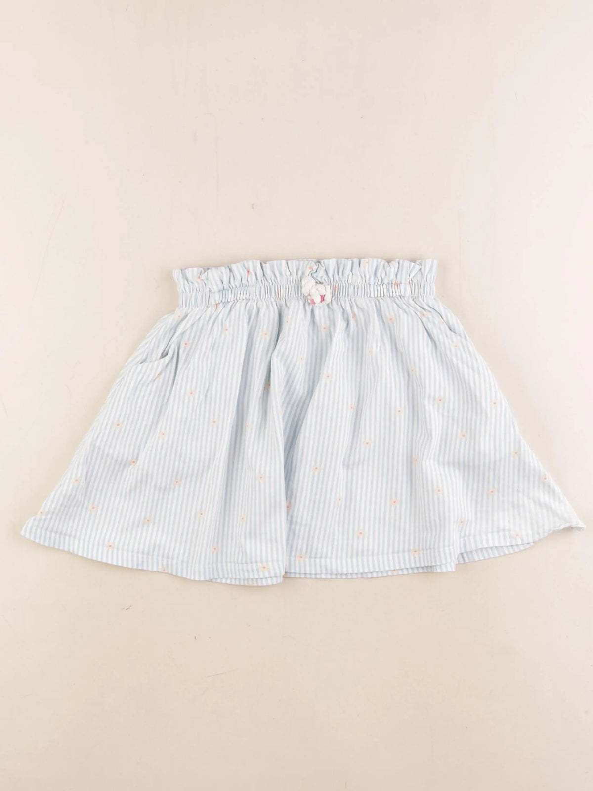 Vertbaudet - jupe bleu - 6 ans