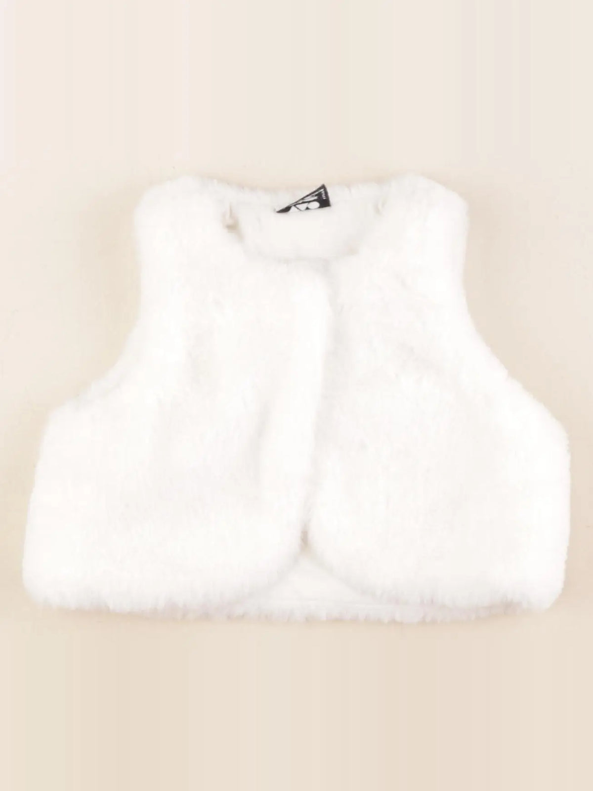 Tape à l'oeil - gilet blanc - 6 mois