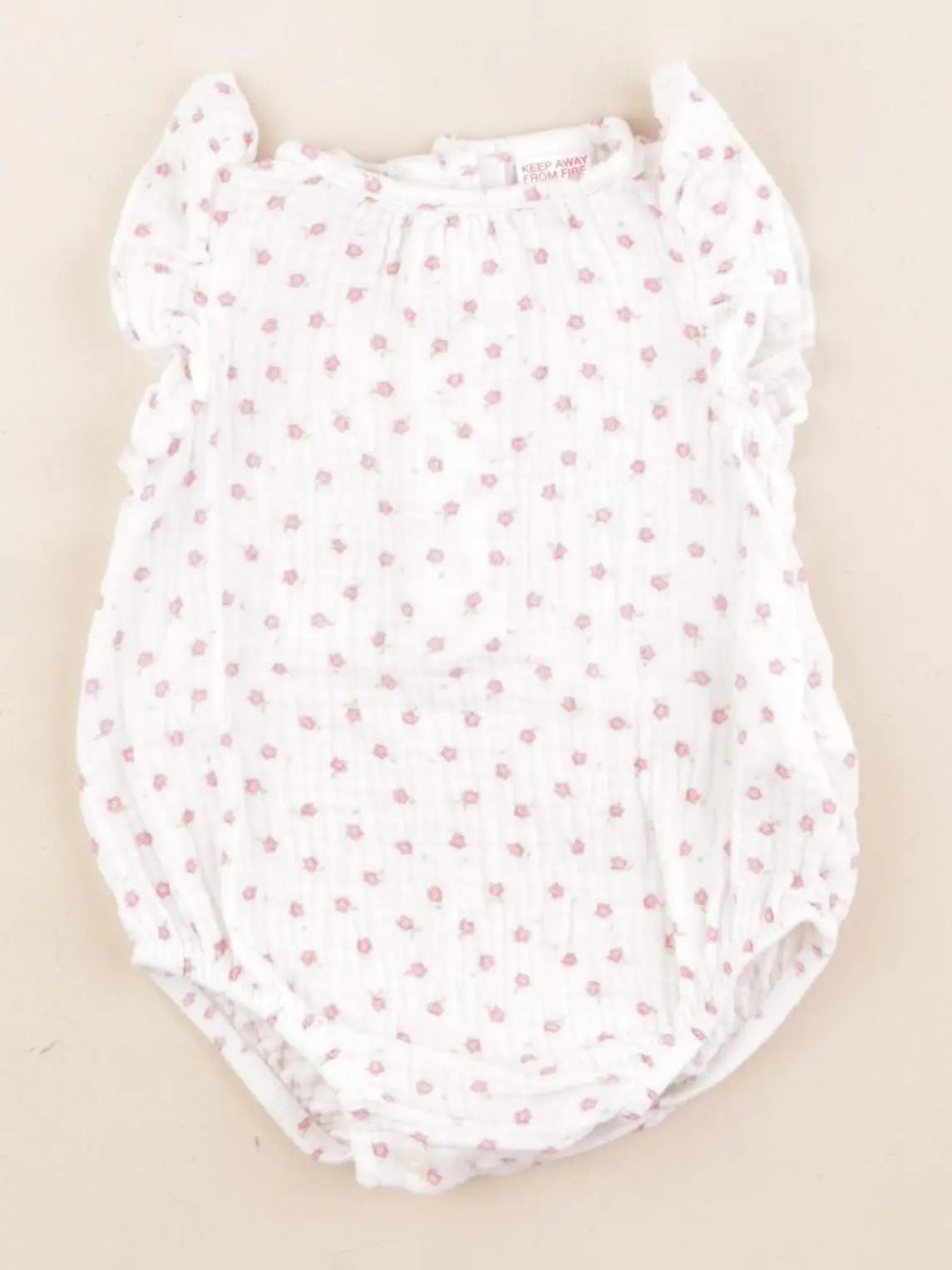 Zara - combinaison blanc - 3/6 mois