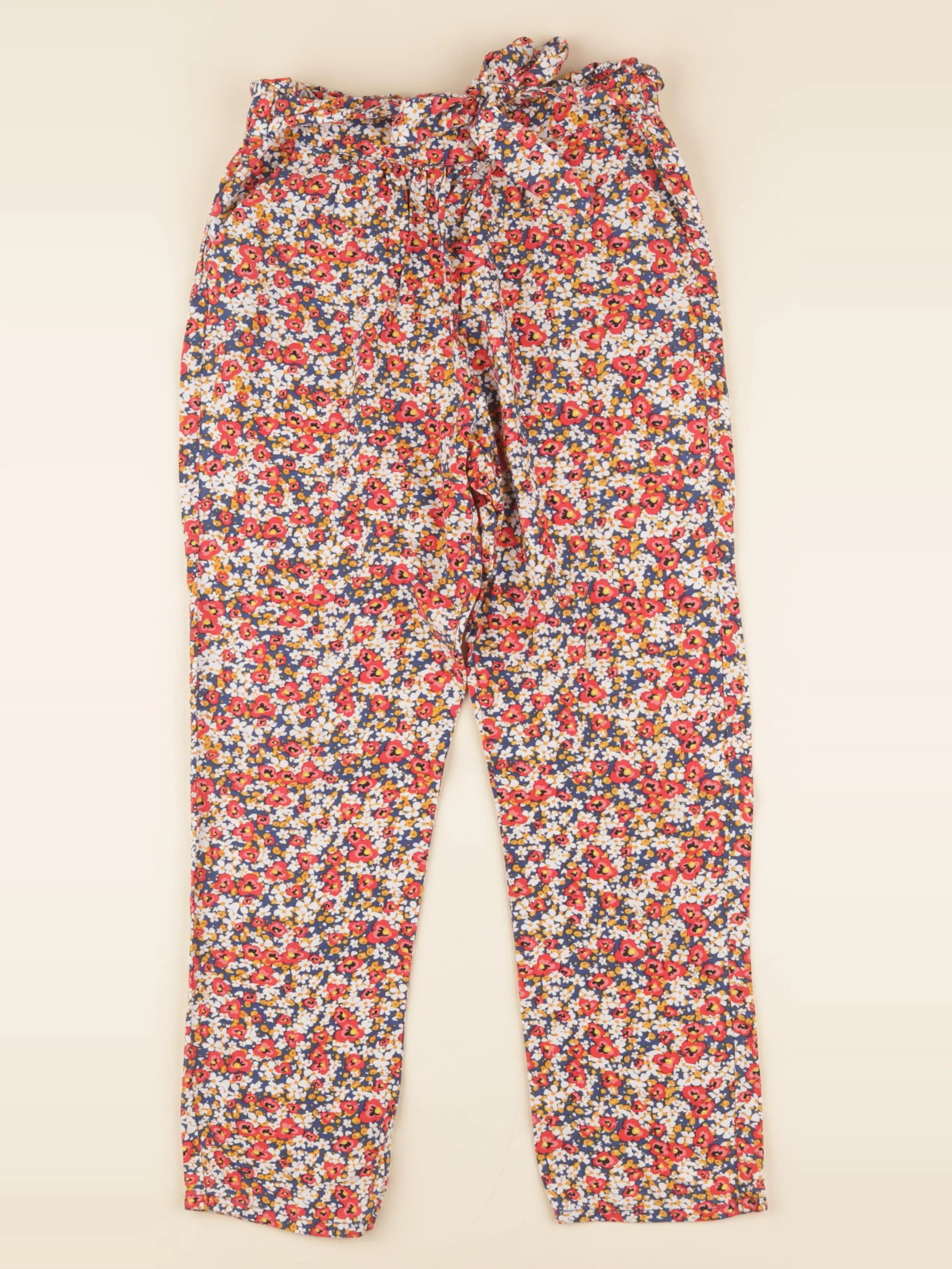 Vertbaudet - pantalon multicolore - 10 ans