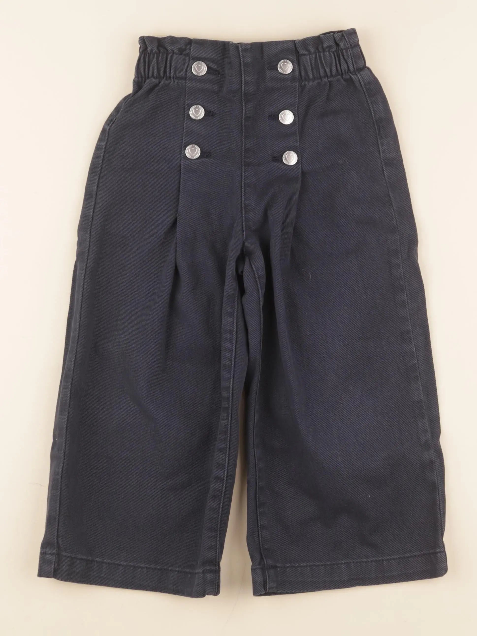 Vertbaudet - pantalon bleu - 4 ans