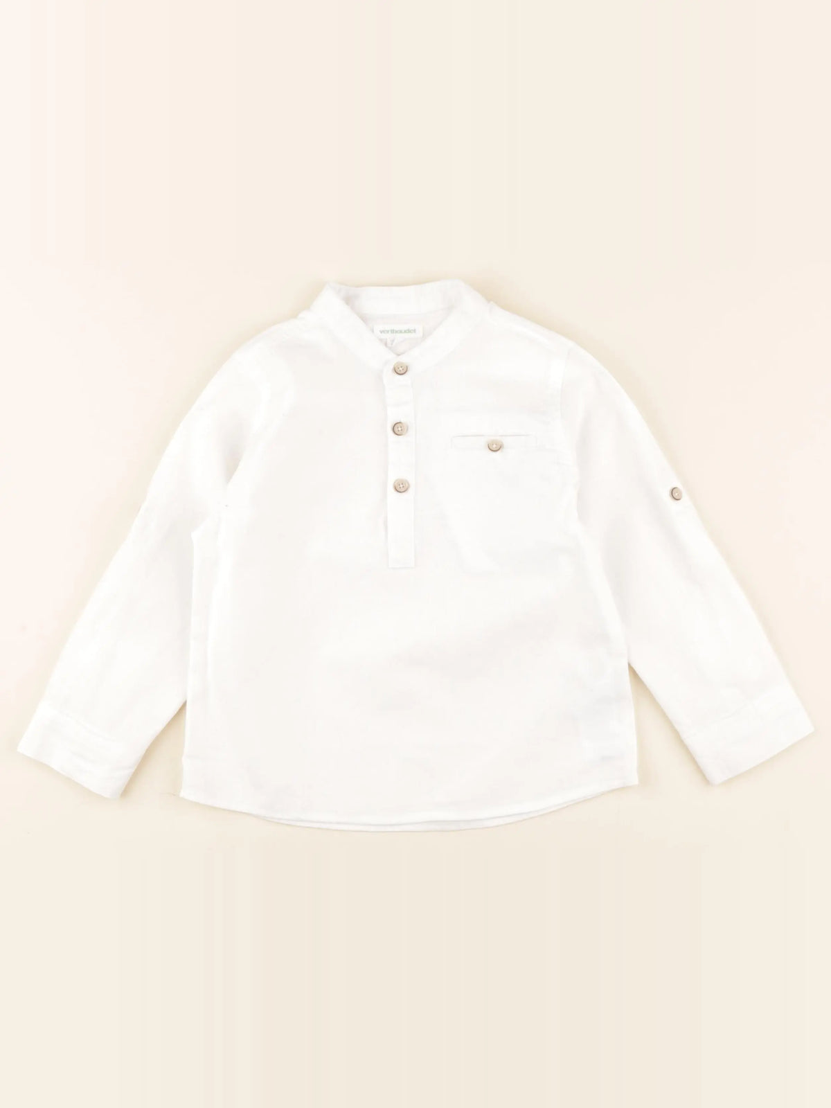Vertbaudet - chemise blanc - 4 ans