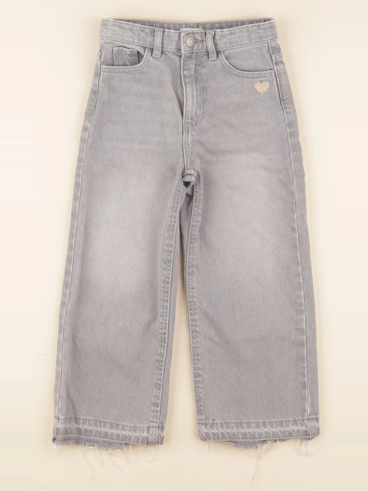 Vertbaudet - jean gris - 5 ans