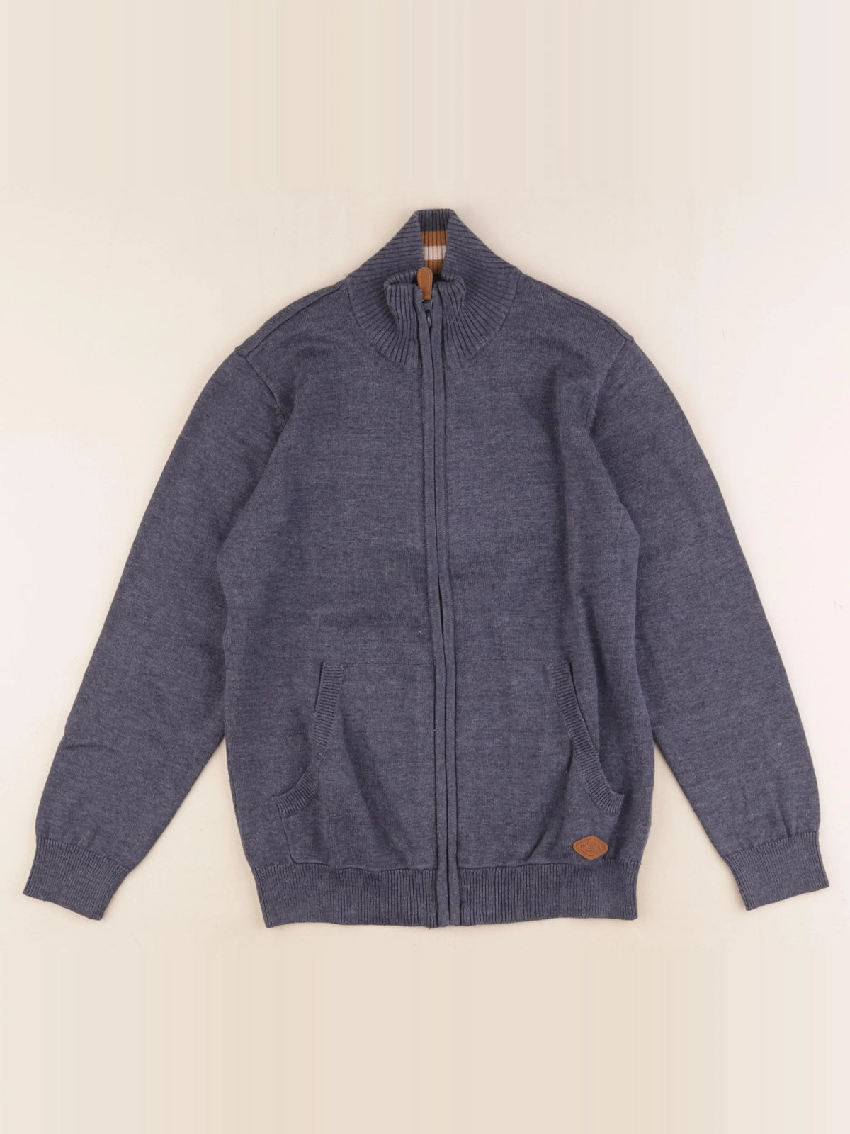 Vertbaudet - gilet bleu - 12 ans