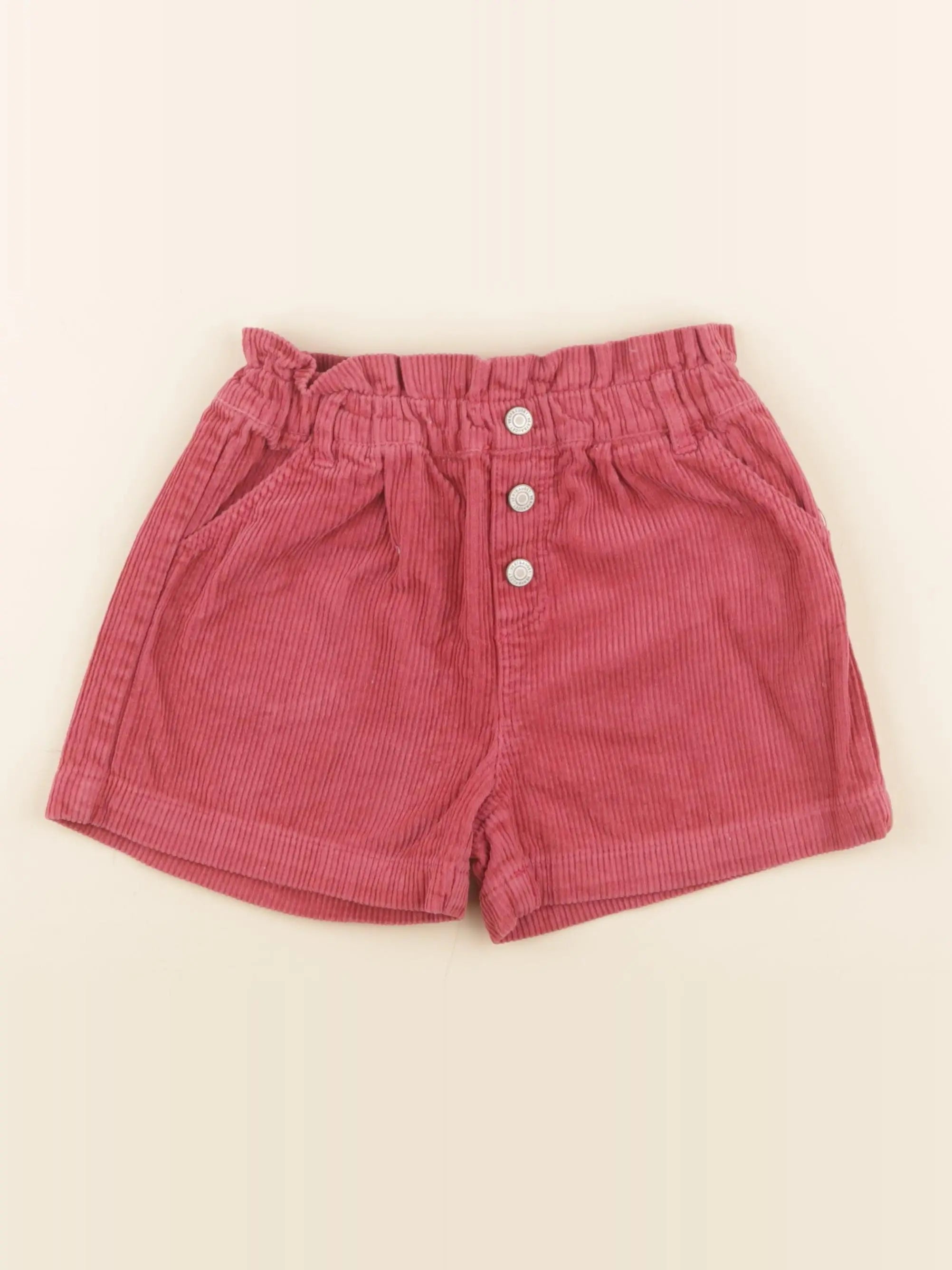 Vertbaudet - short rose - 7 ans