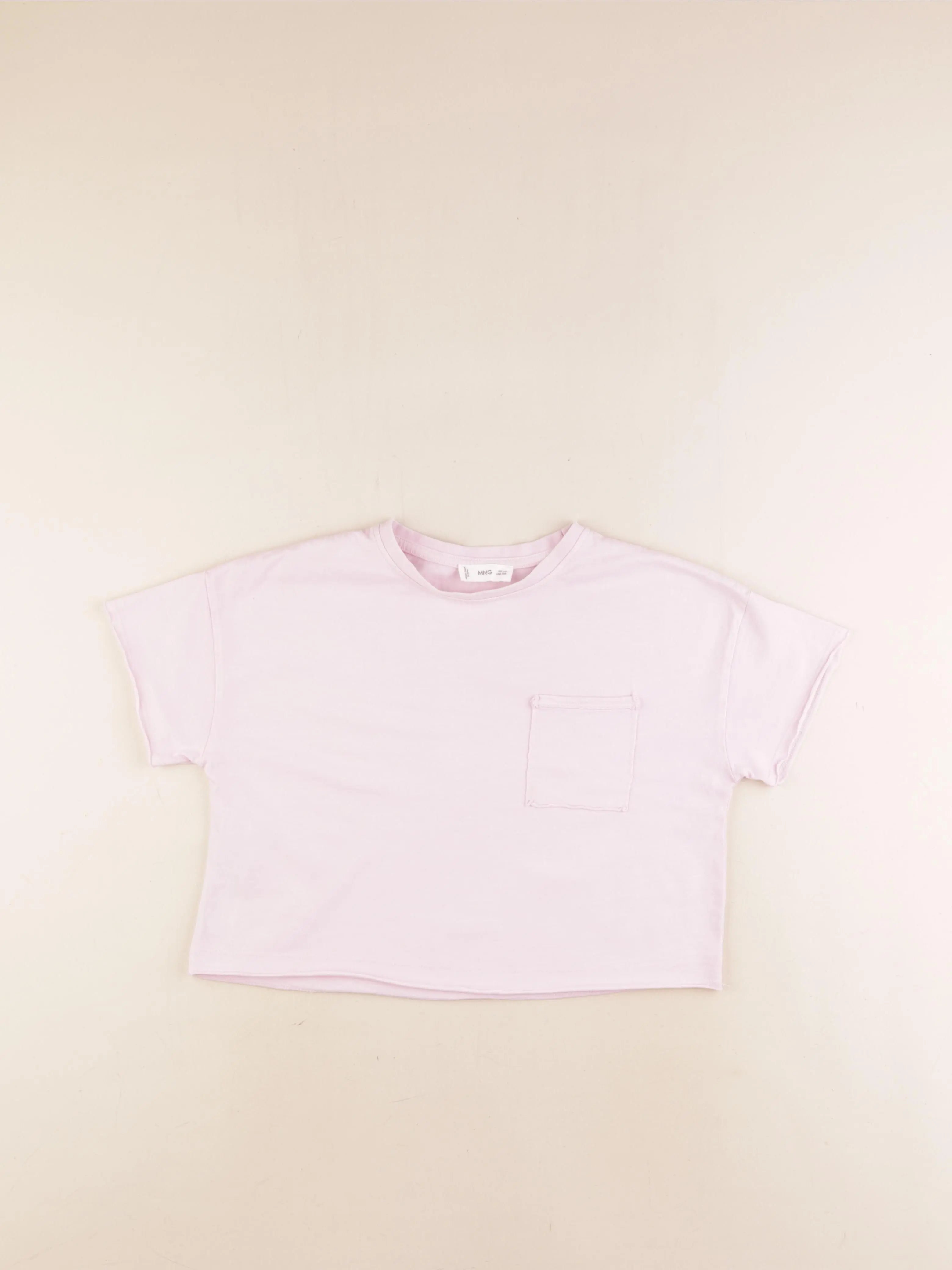 Mango - tee-shirt rose - 9/10 ans