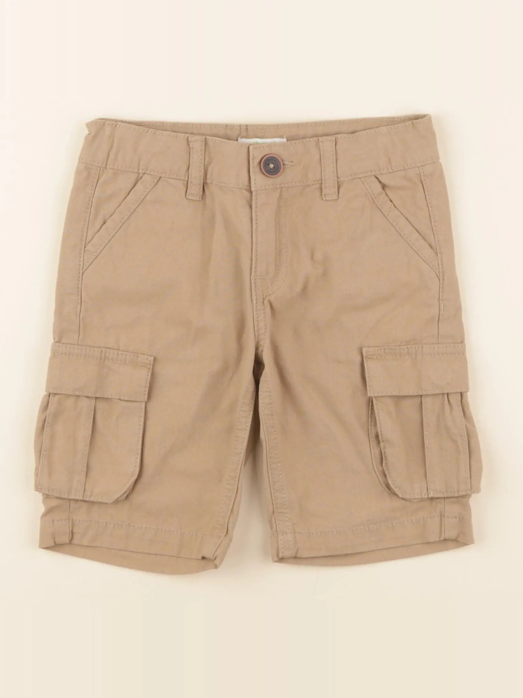 Vertbaudet - short beige - 4 ans