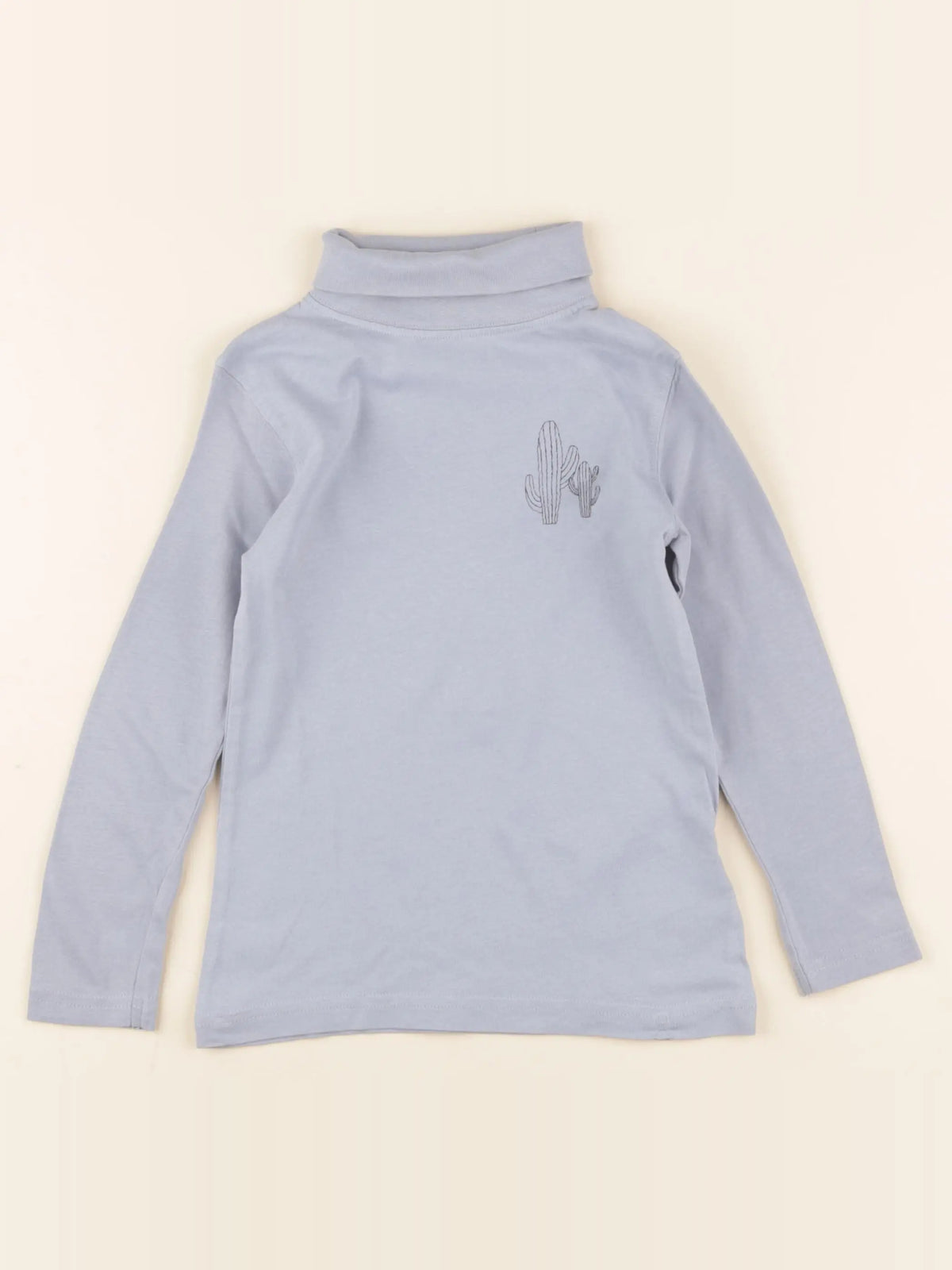 Vertbaudet - sous-pull bleu - 5 ans