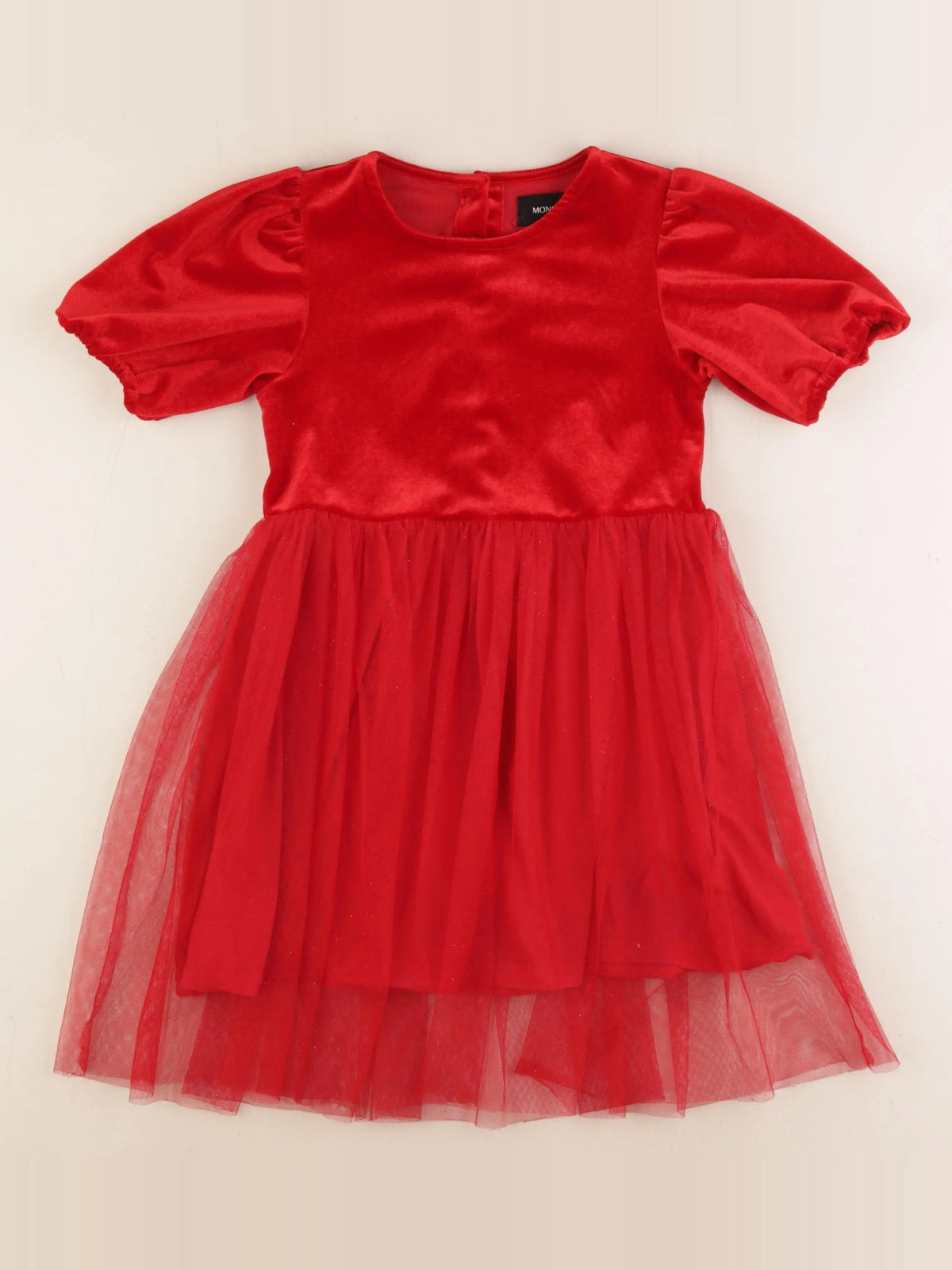 Monoprix - robe rouge - 6 ans