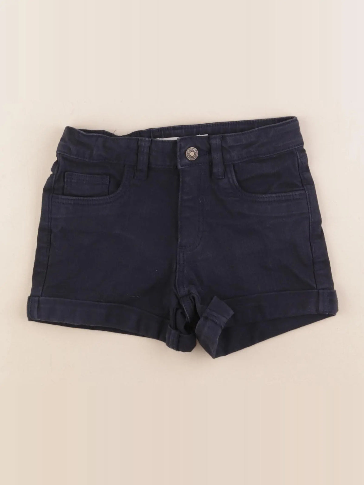 Monoprix - short bleu - 6 ans