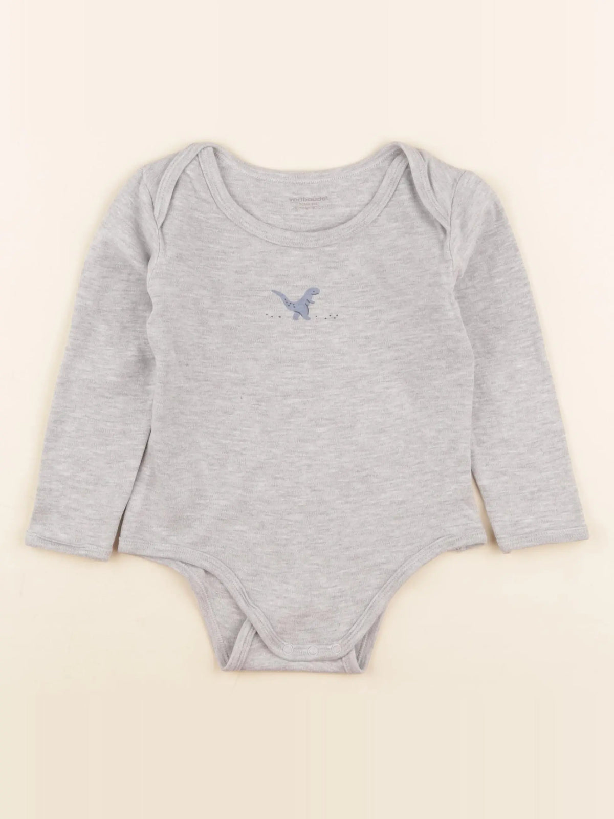 Vertbaudet - body gris - 3 ans