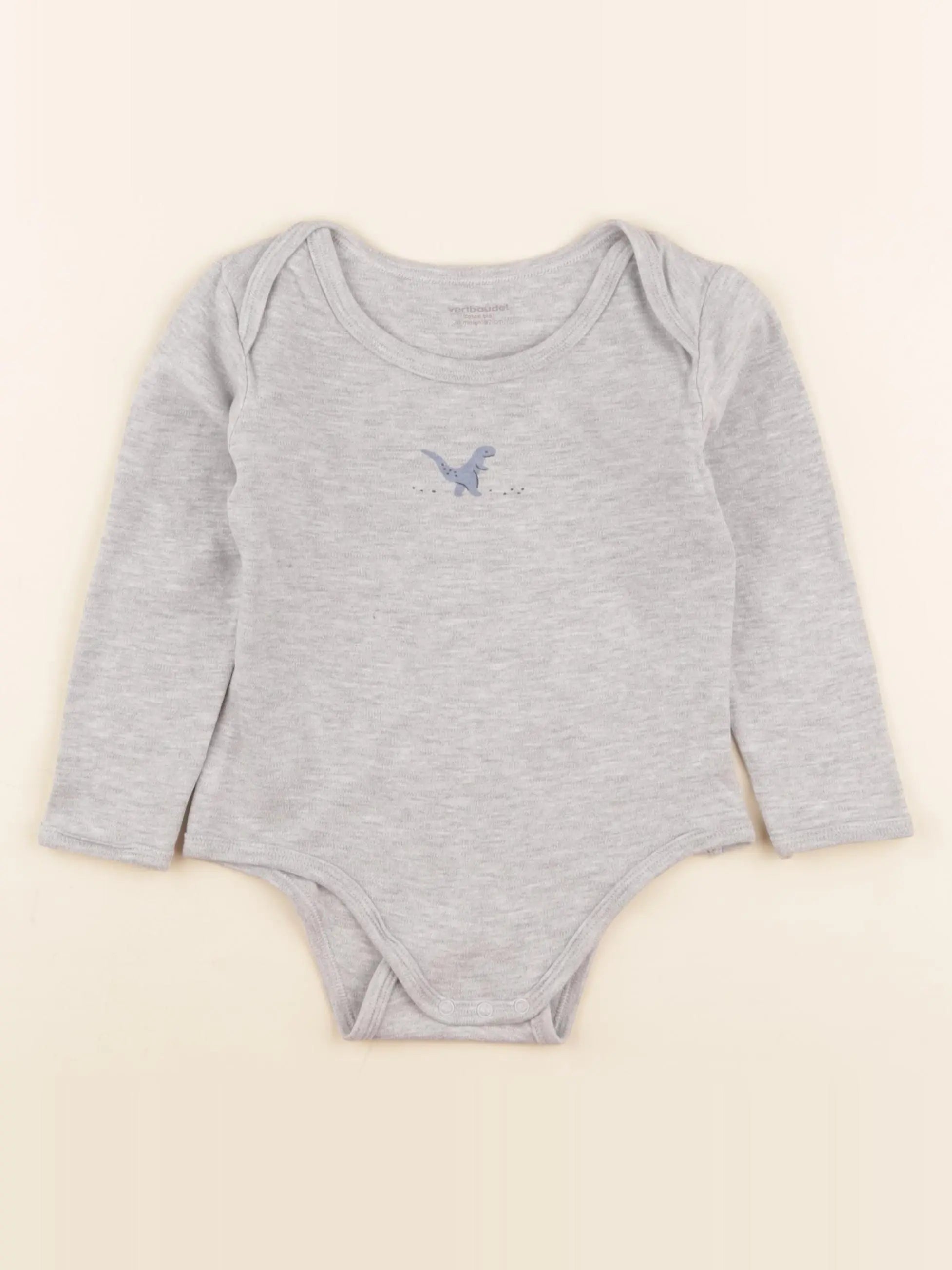 Vertbaudet - body gris - 3 ans