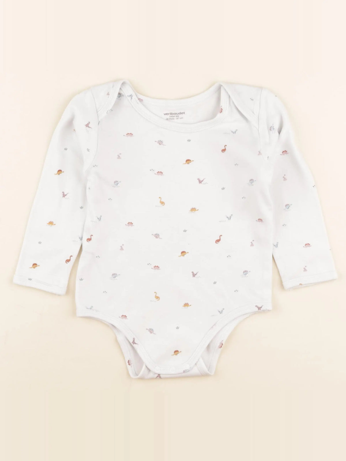 Vertbaudet - body blanc - 3 ans