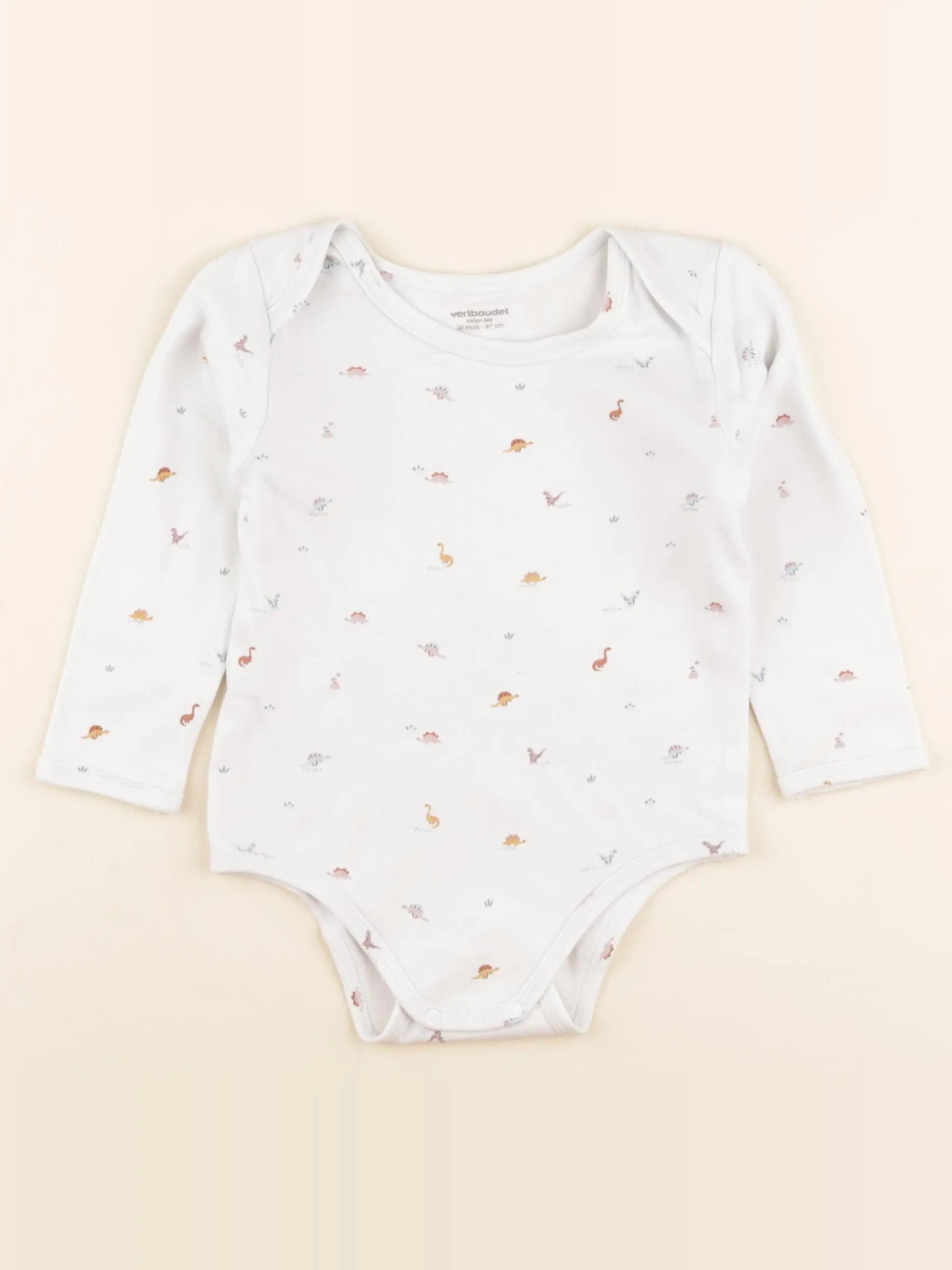 Vertbaudet - body blanc - 3 ans