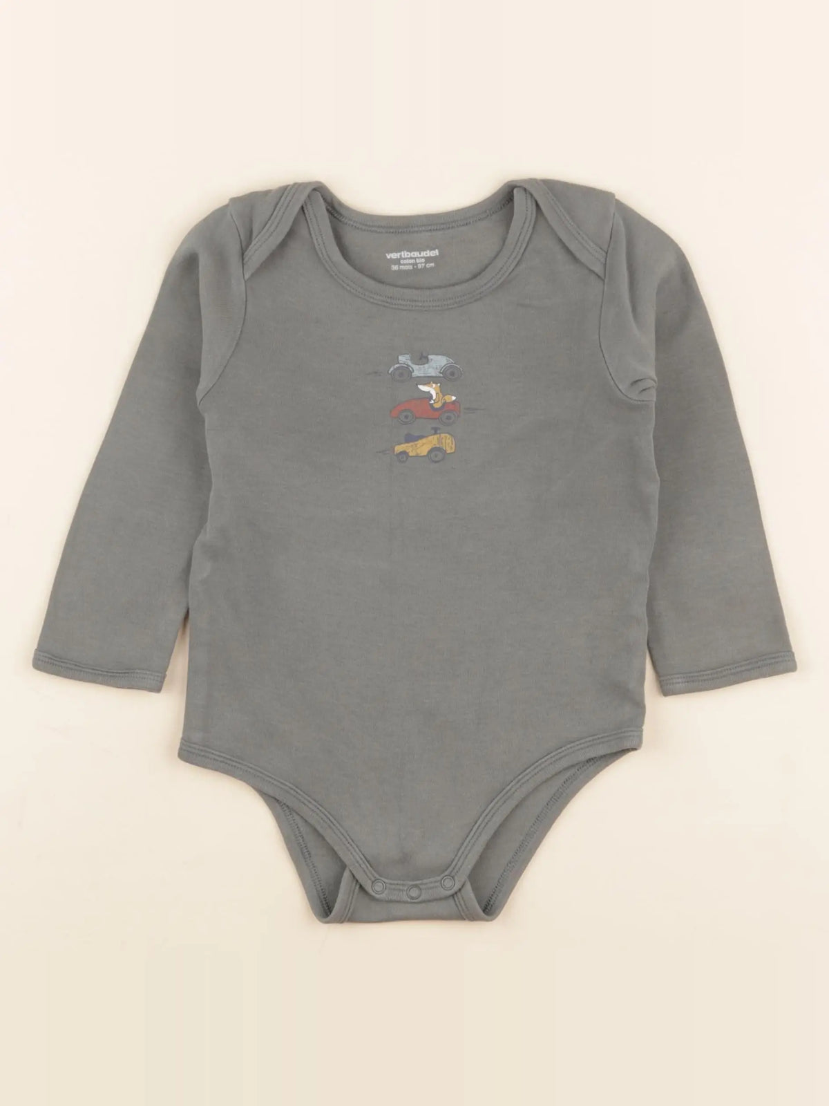Vertbaudet - body vert - 3 ans