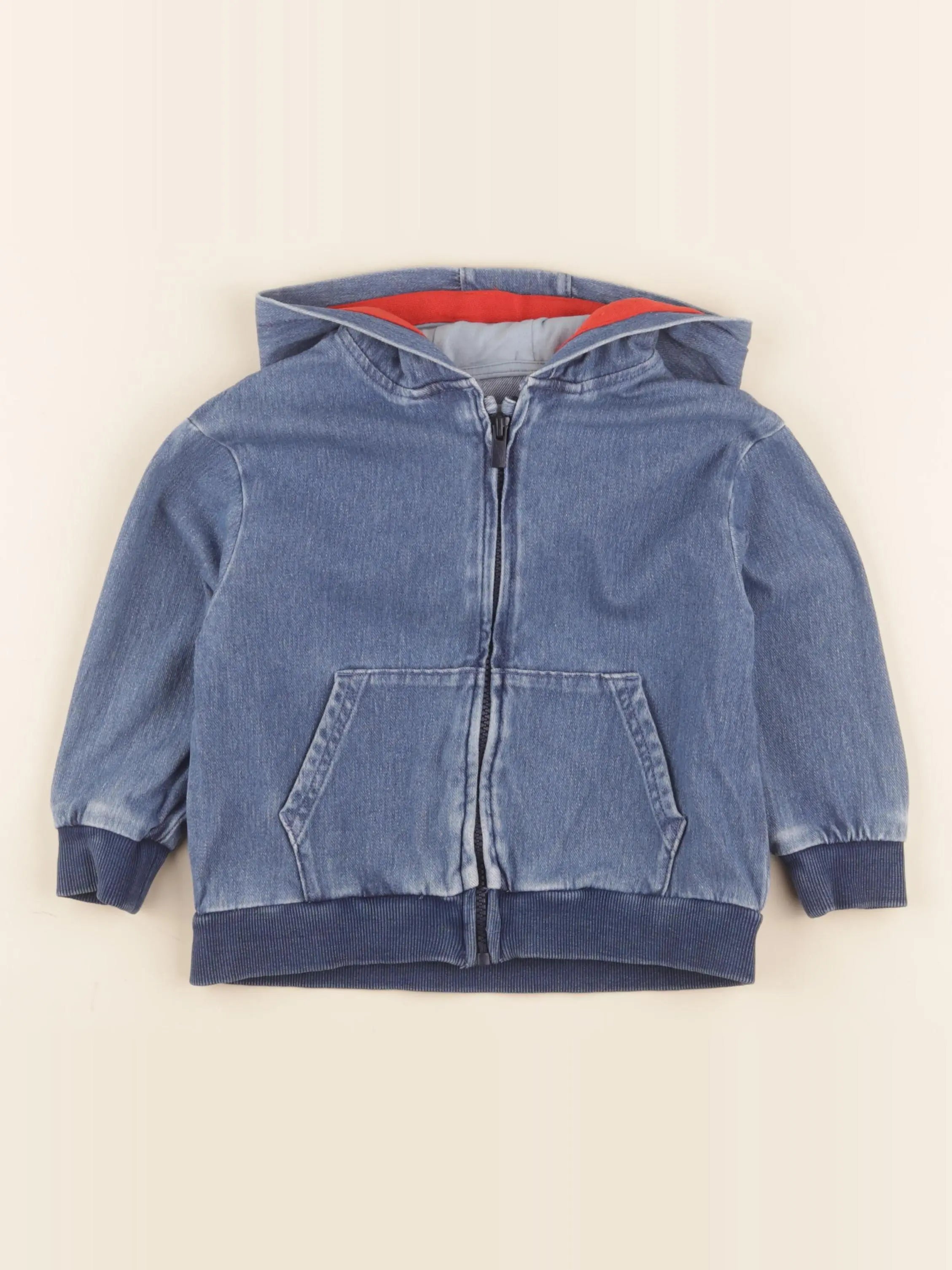 Vertbaudet - veste bleu - 3 ans