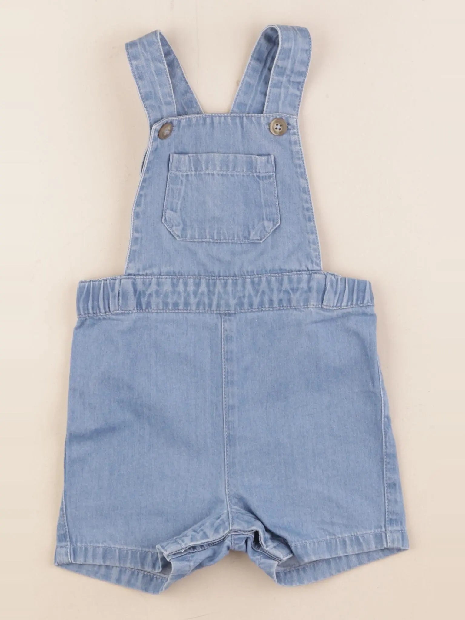 Petit Bateau - salopette bleu - 12 mois