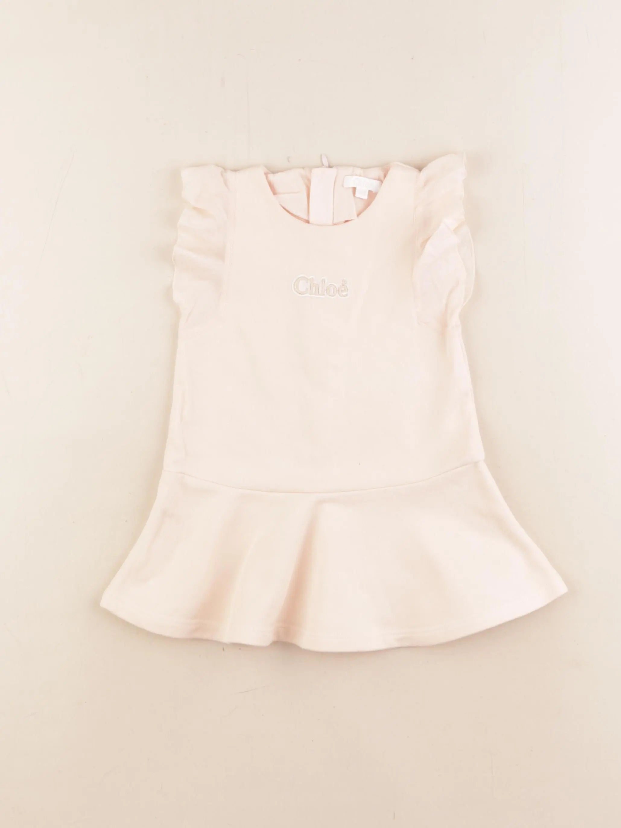 Chloé - robe rose - 9 mois