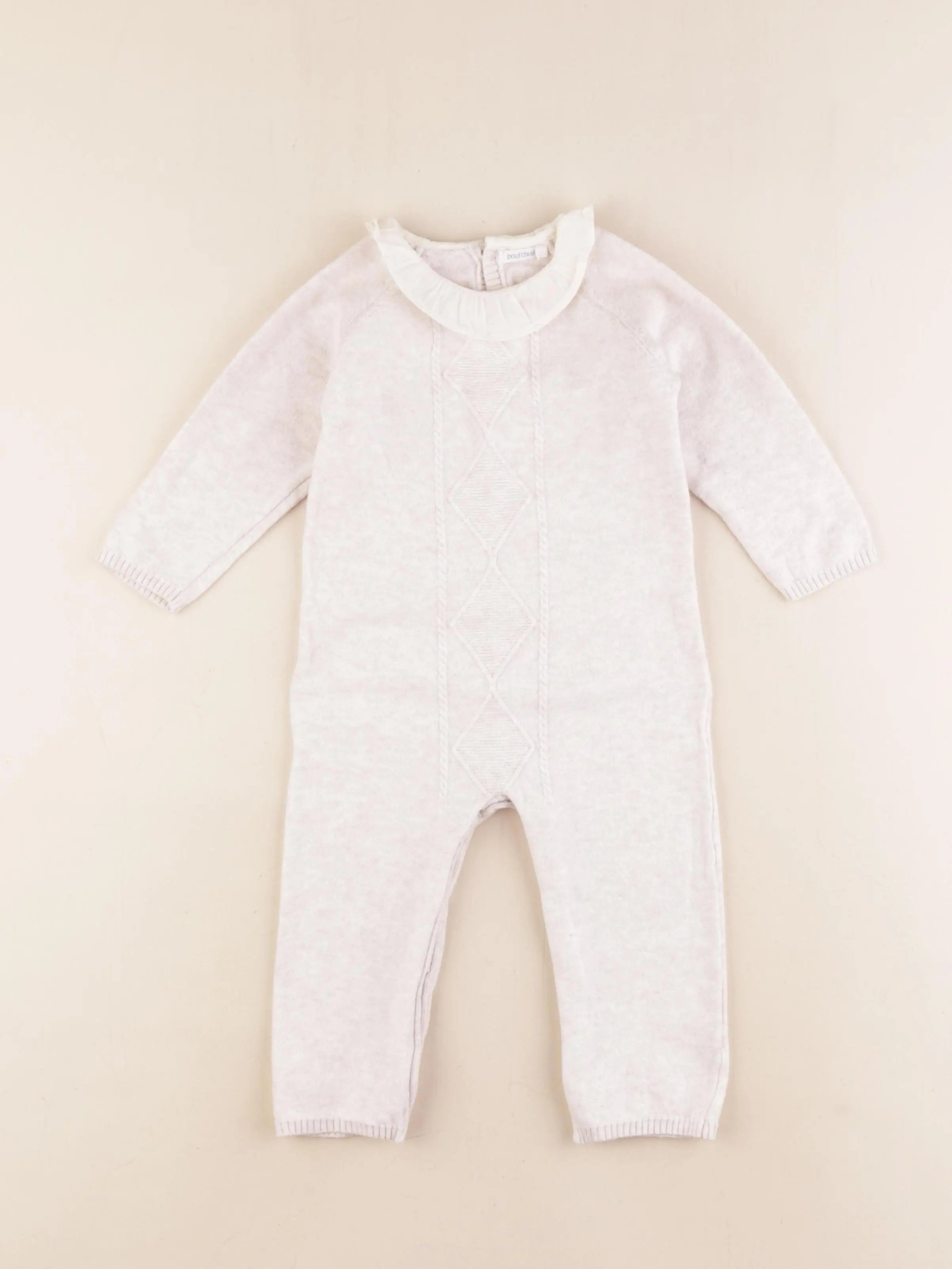 Boutchou - combinaison beige - 12 mois