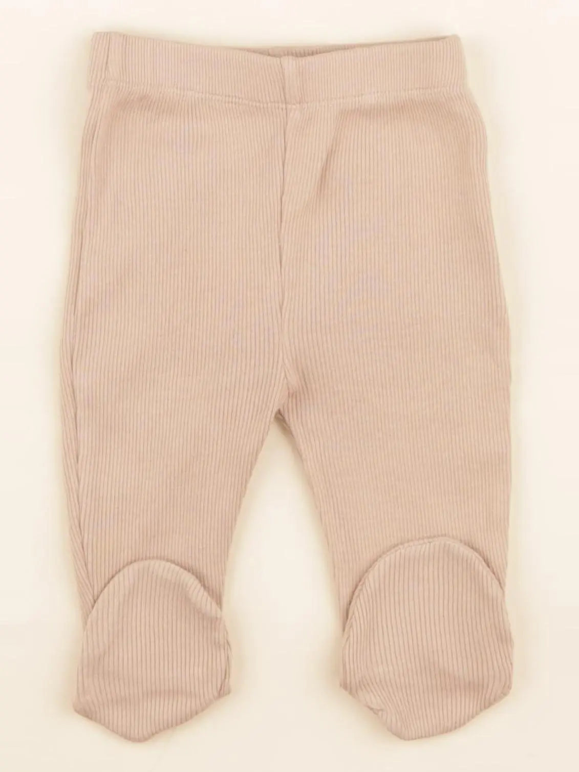 Vertbaudet - legging marron - 6 mois