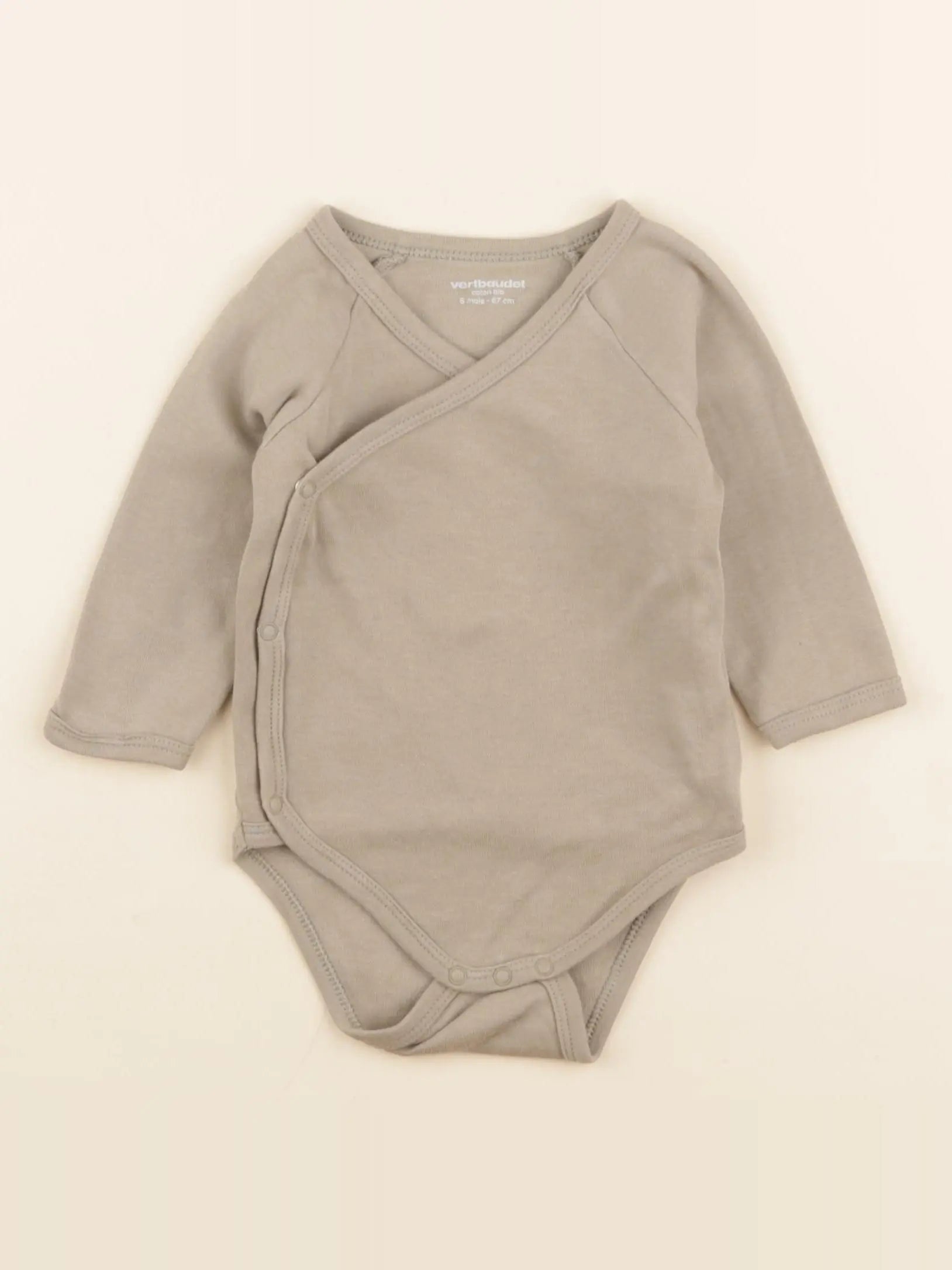 Vertbaudet - body vert - 6 mois