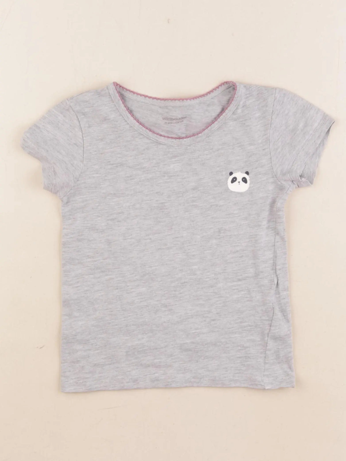 Vertbaudet - maillot de corps gris - 4 ans