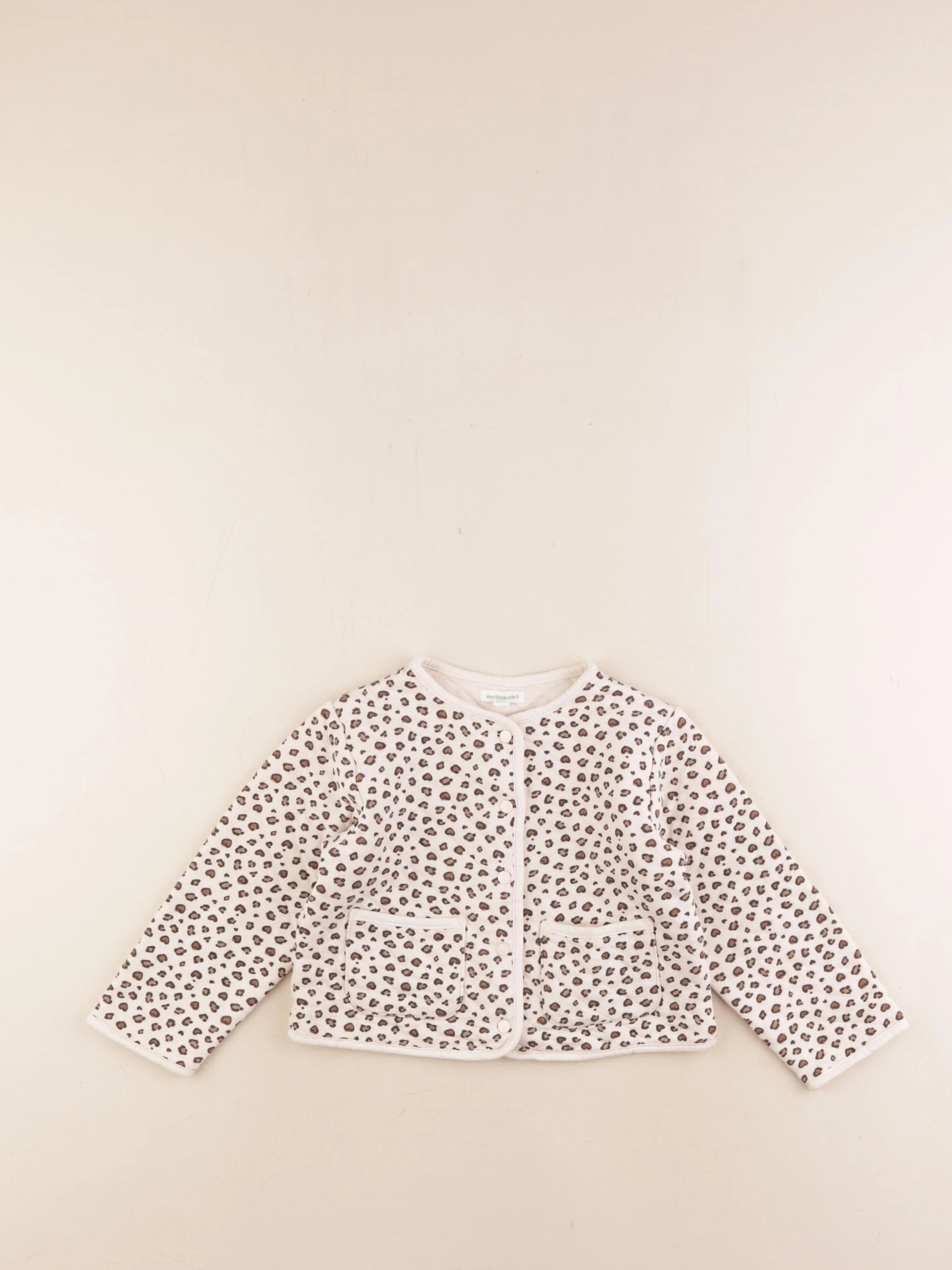 Vertbaudet - veste beige - 5 ans