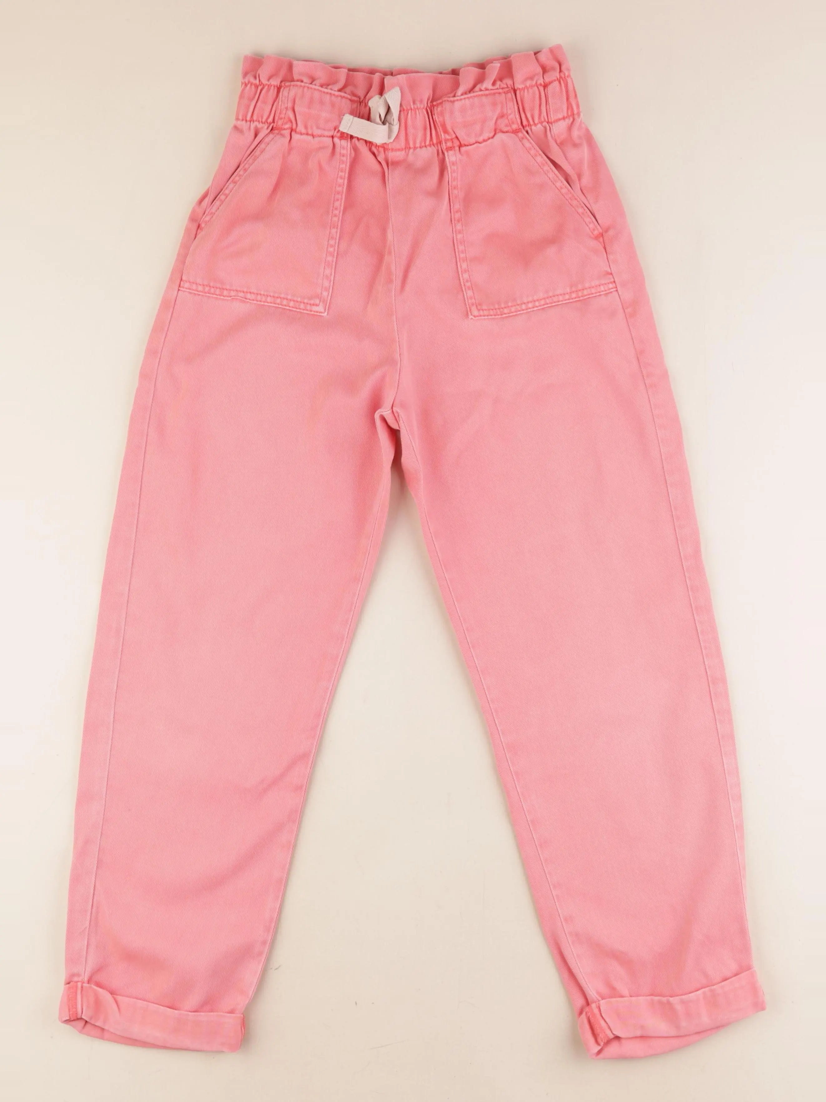 Vertbaudet - pantalon rose - 10 ans