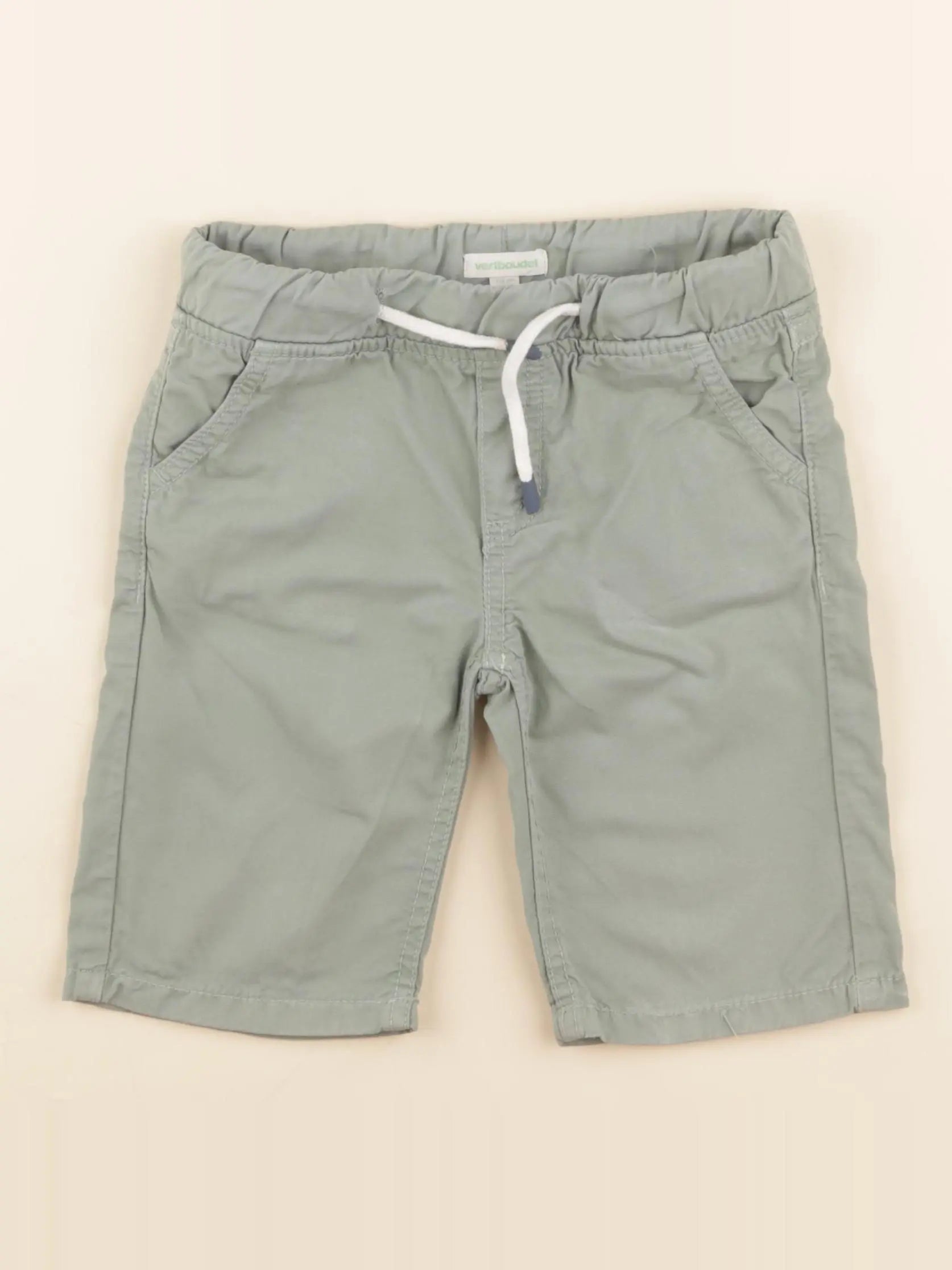 Vertbaudet - short vert - 4 ans