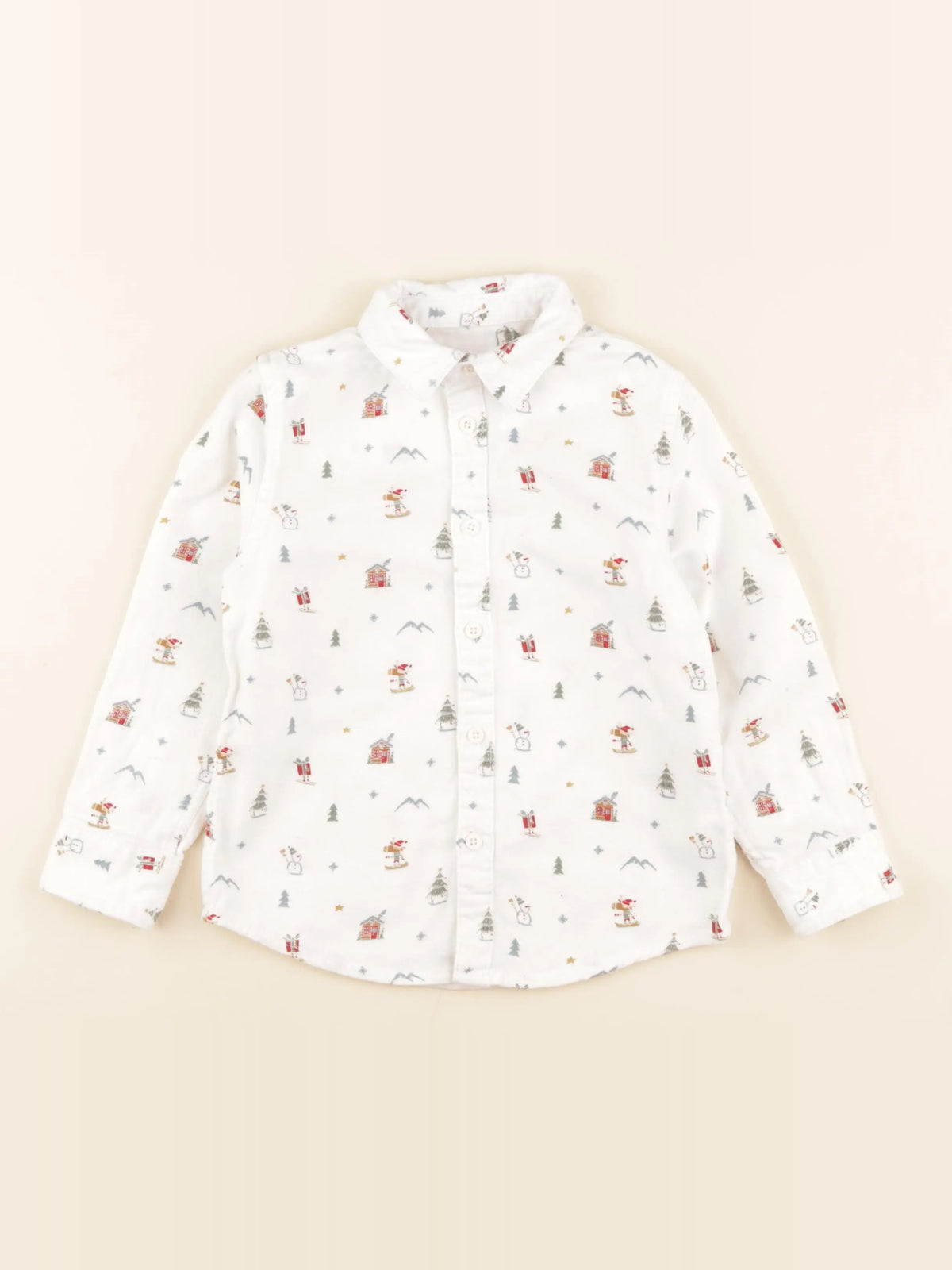 Vertbaudet - chemise blanc - 5 ans