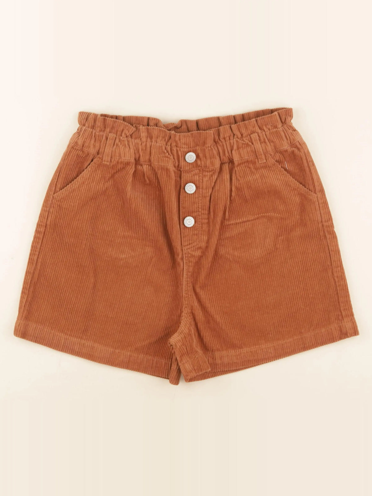 Vertbaudet - short marron - 14 ans