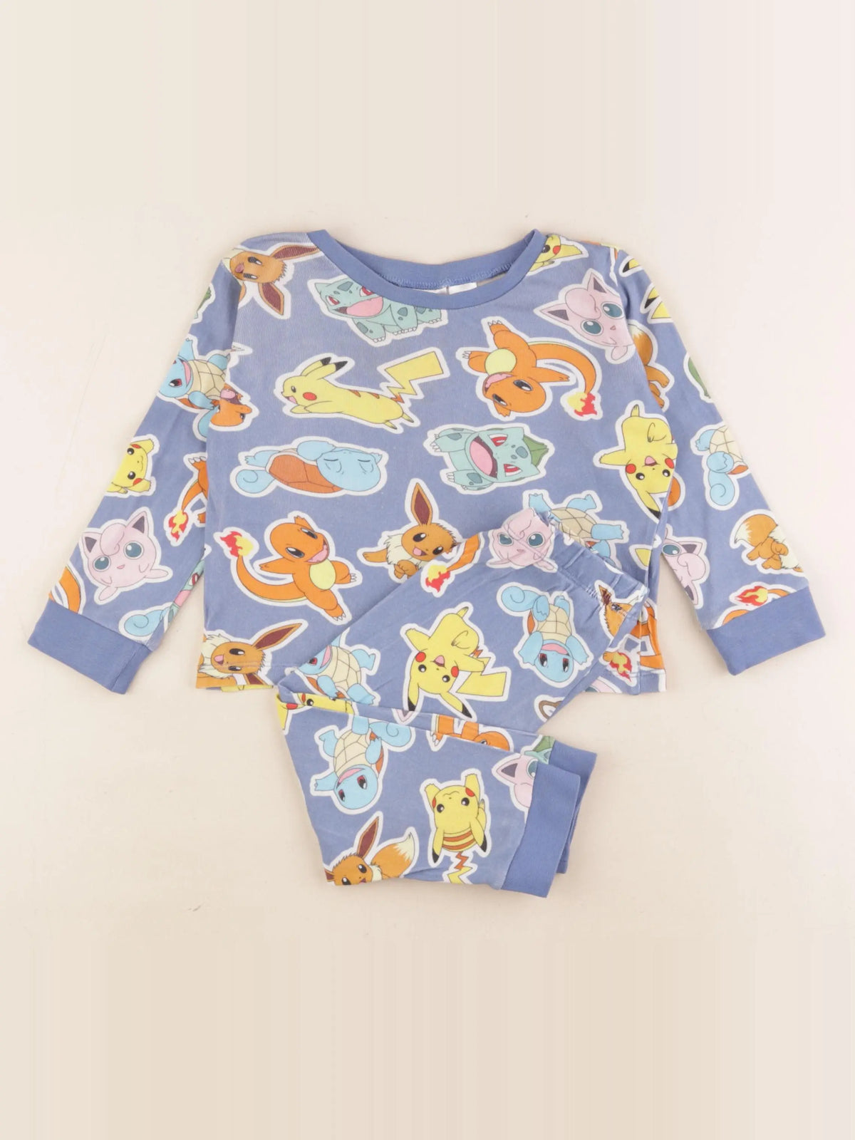 H&M - pyjama coton multicolore - 18/24 mois