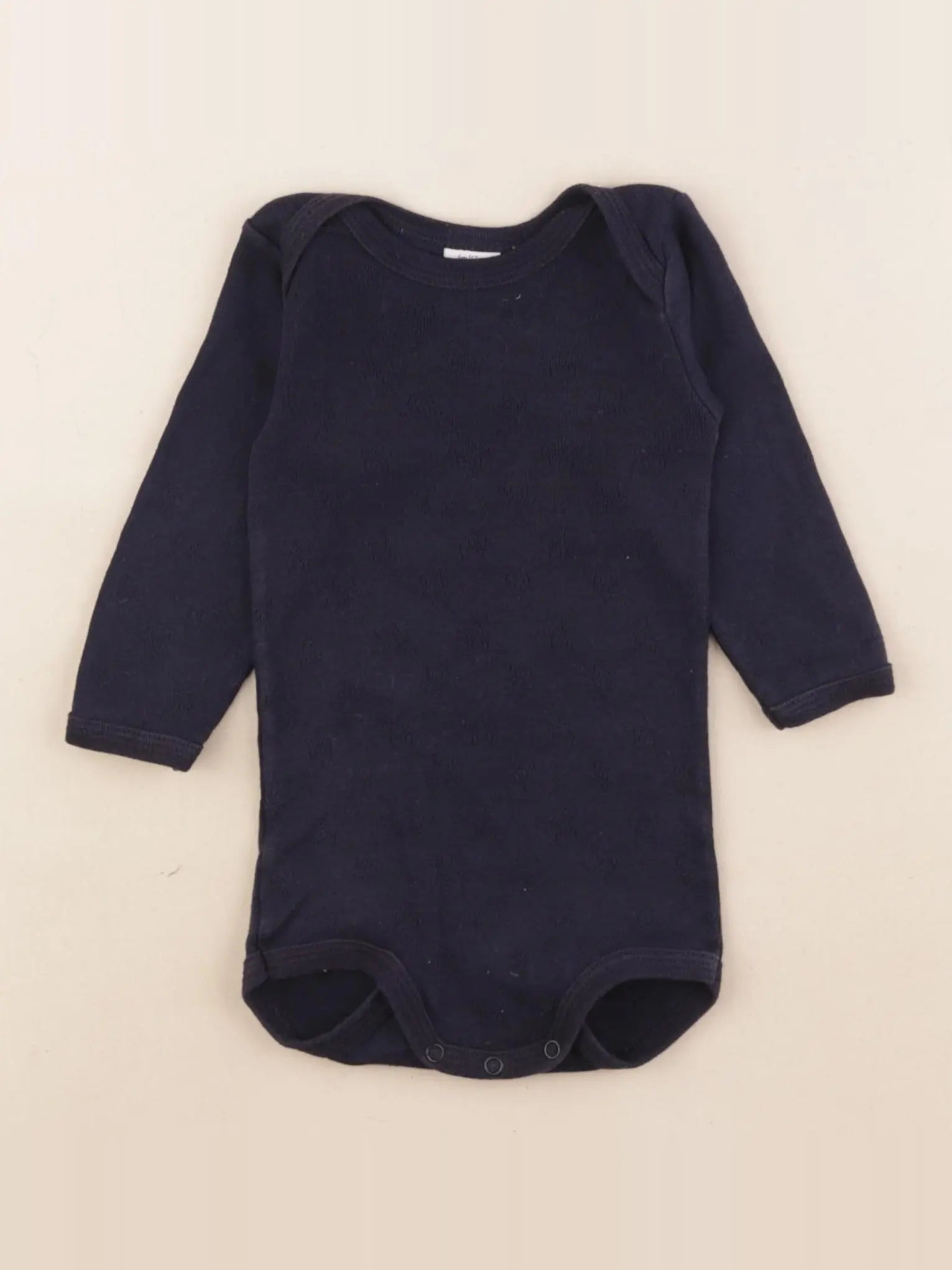 Petit Bateau - body bleu - 6 mois