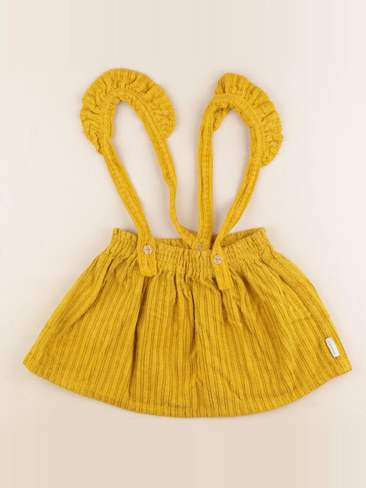 Piupiuchick - jupe jaune - 4 ans