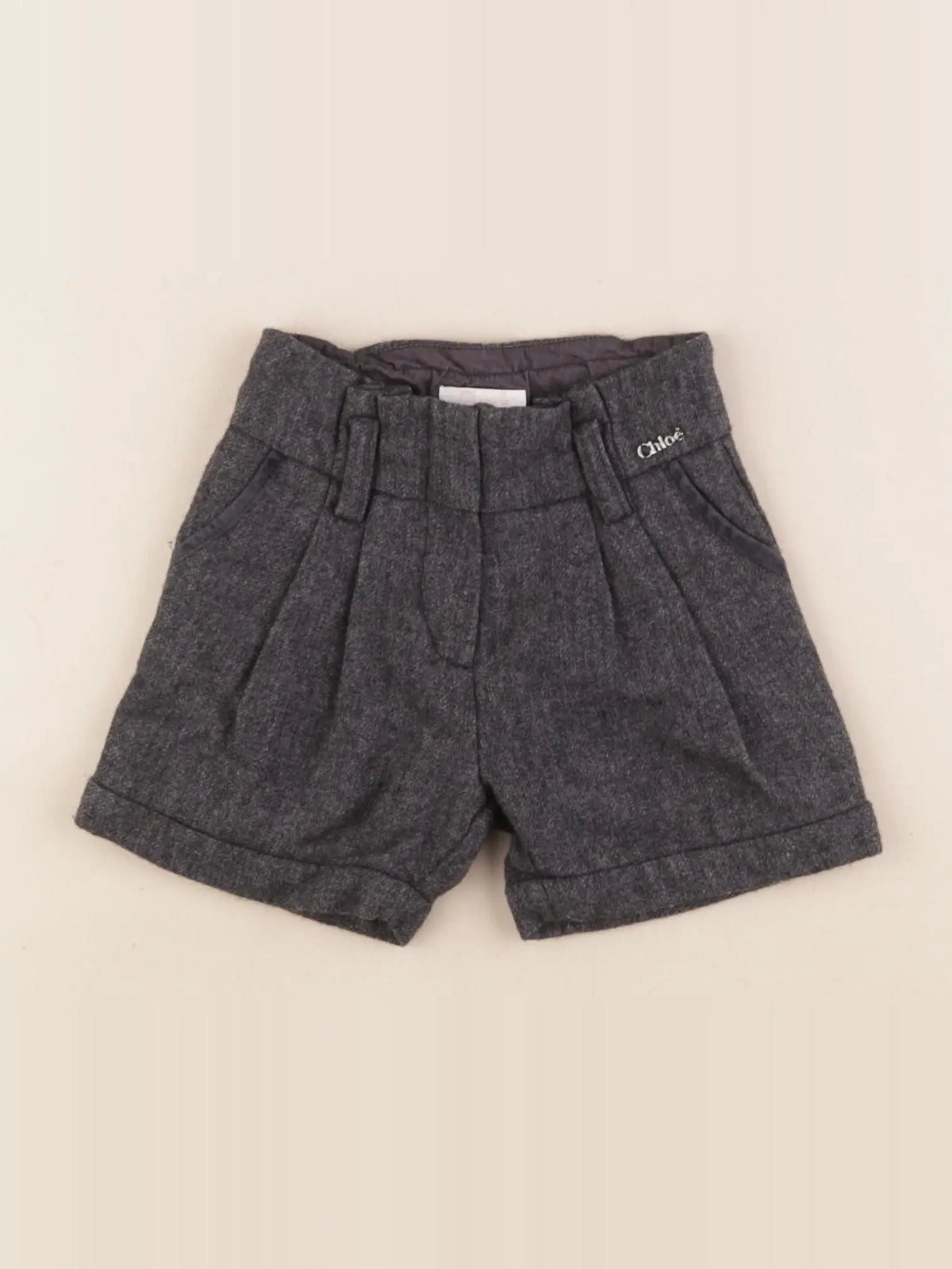 Chloé - short gris - 6 mois