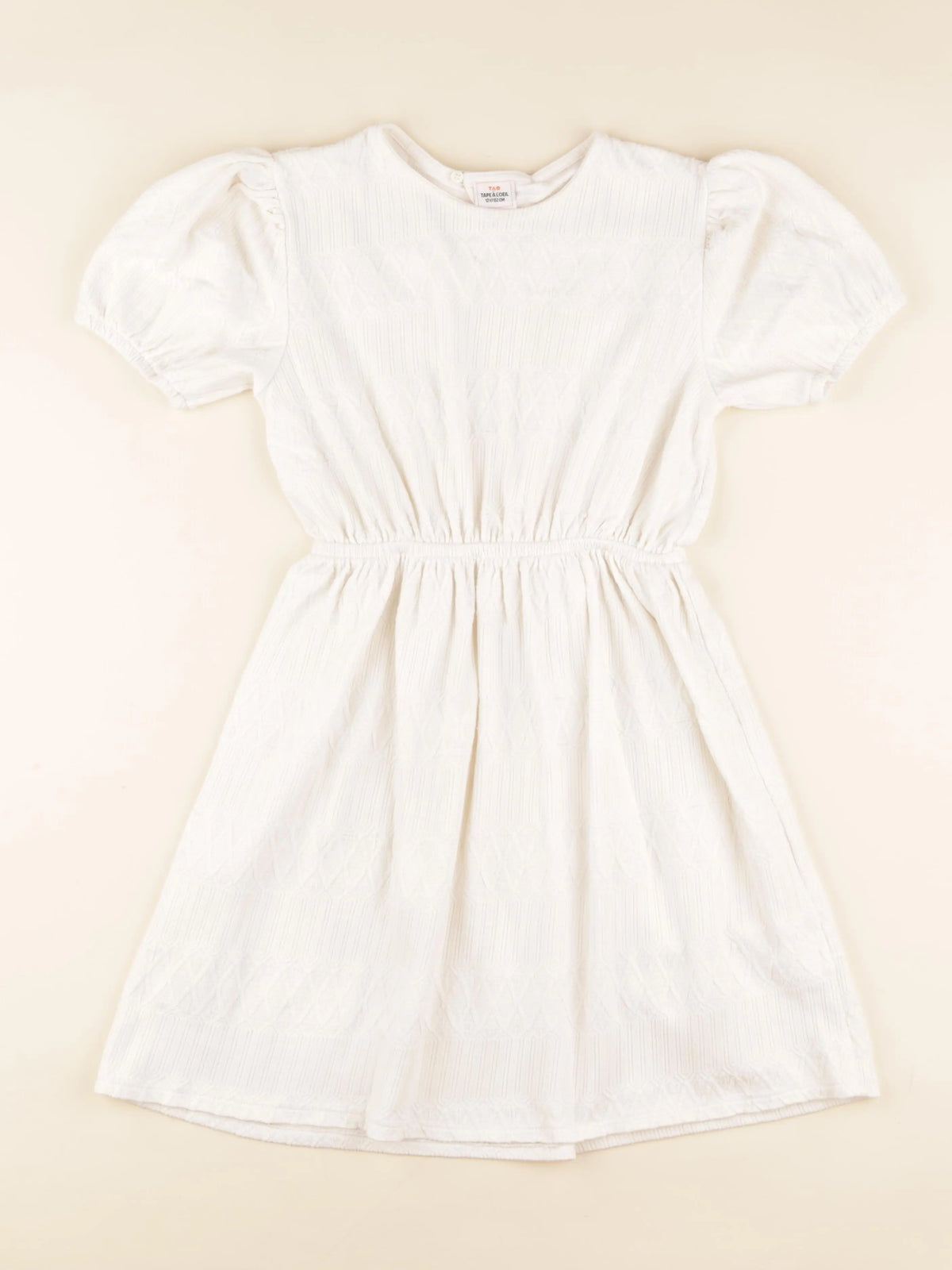 Tape à l'oeil - robe blanc - 12 ans