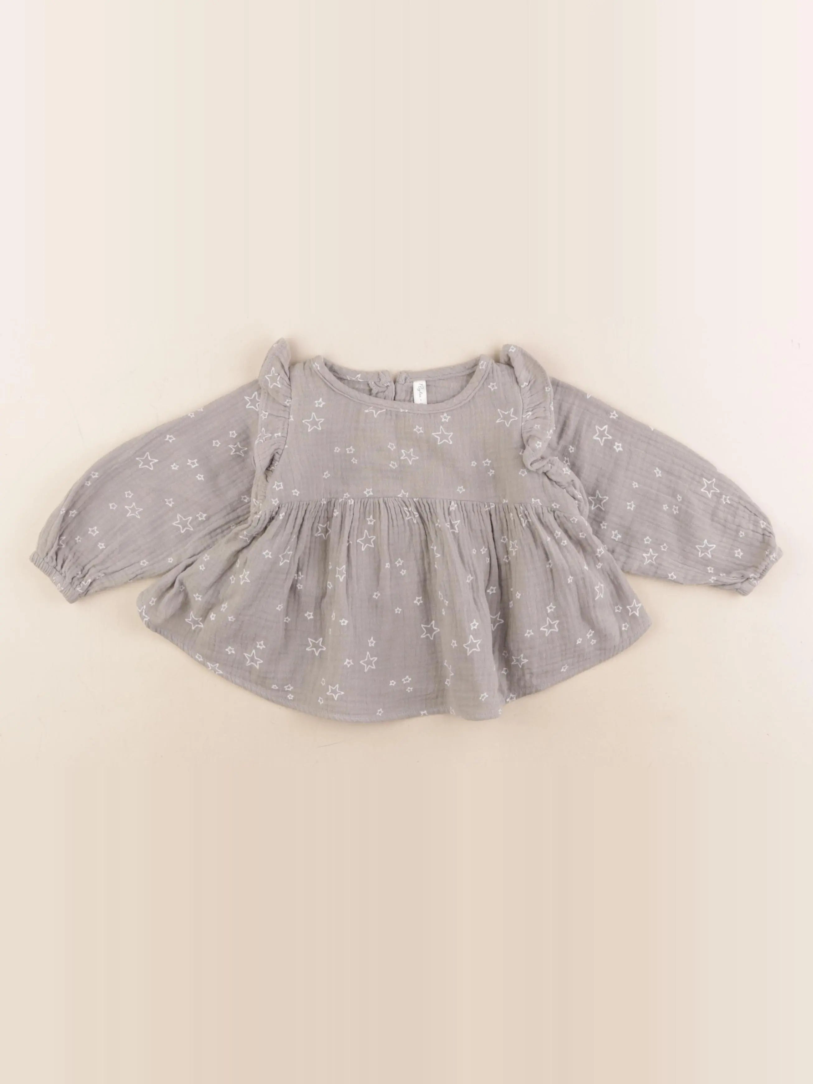 Rylee + Cru - blouse vert - 3/6 mois