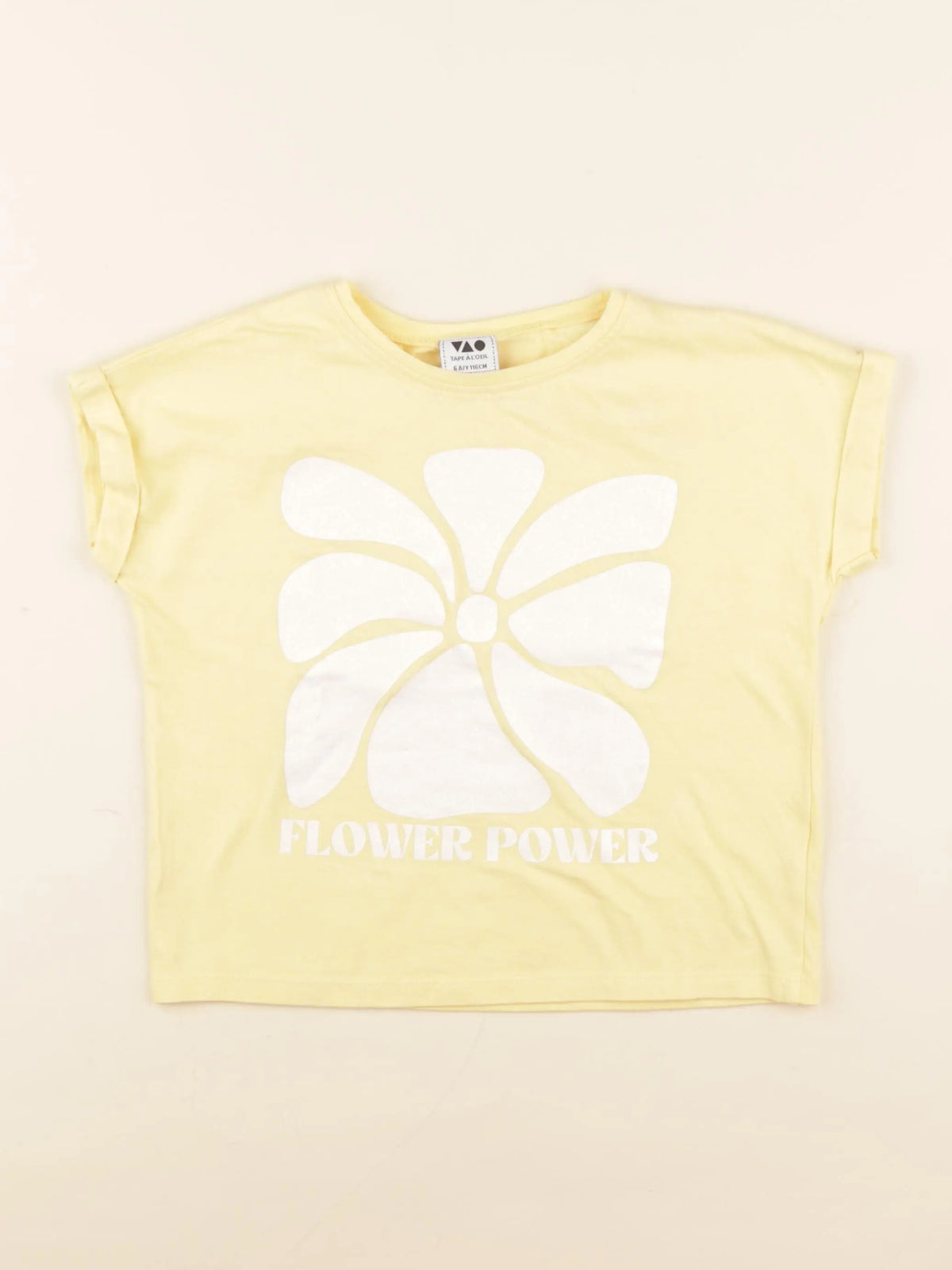 Tape à l'oeil - tee-shirt jaune - 6 ans