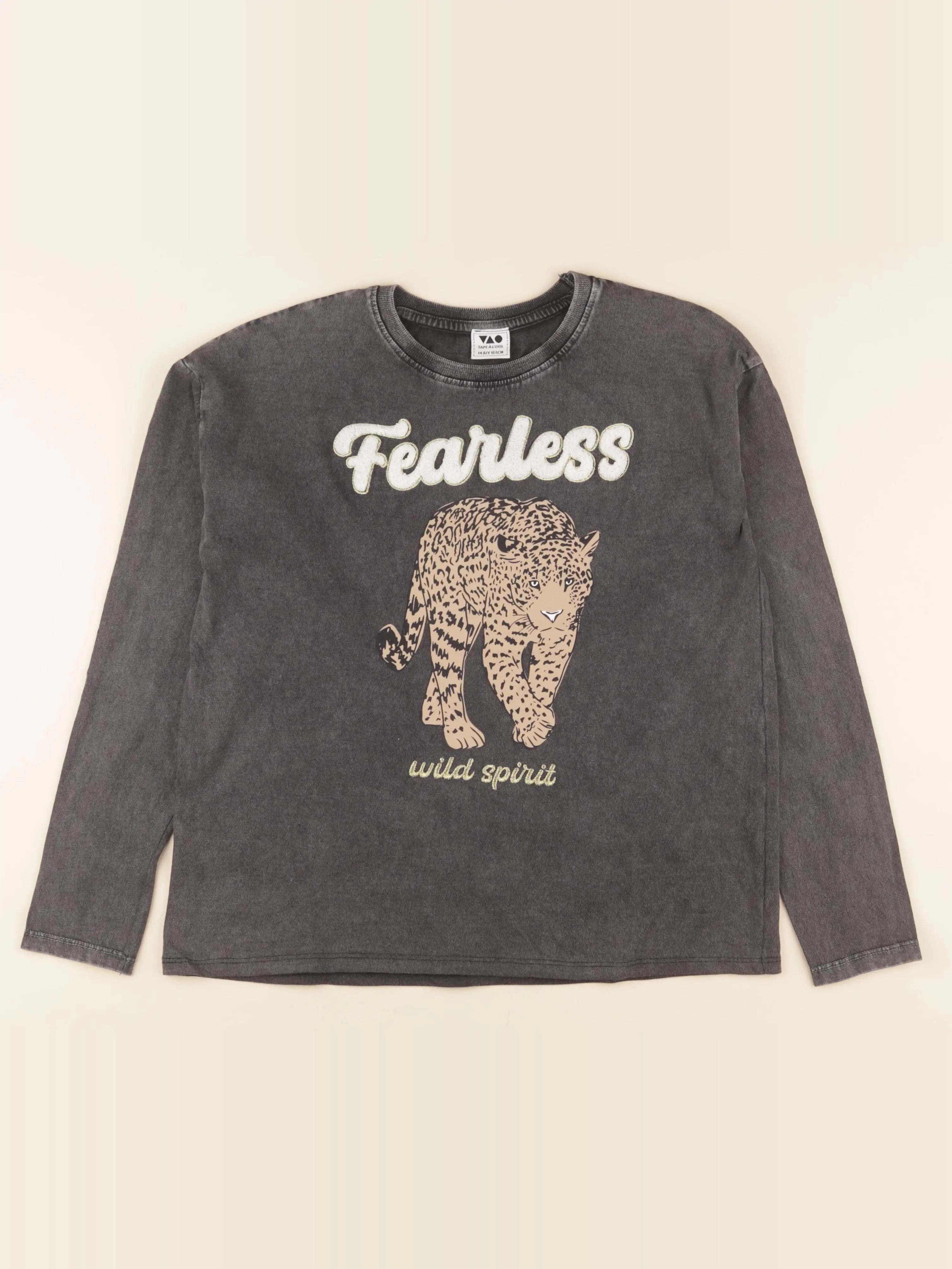 Tape à l'oeil - tee-shirt gris - 14 ans