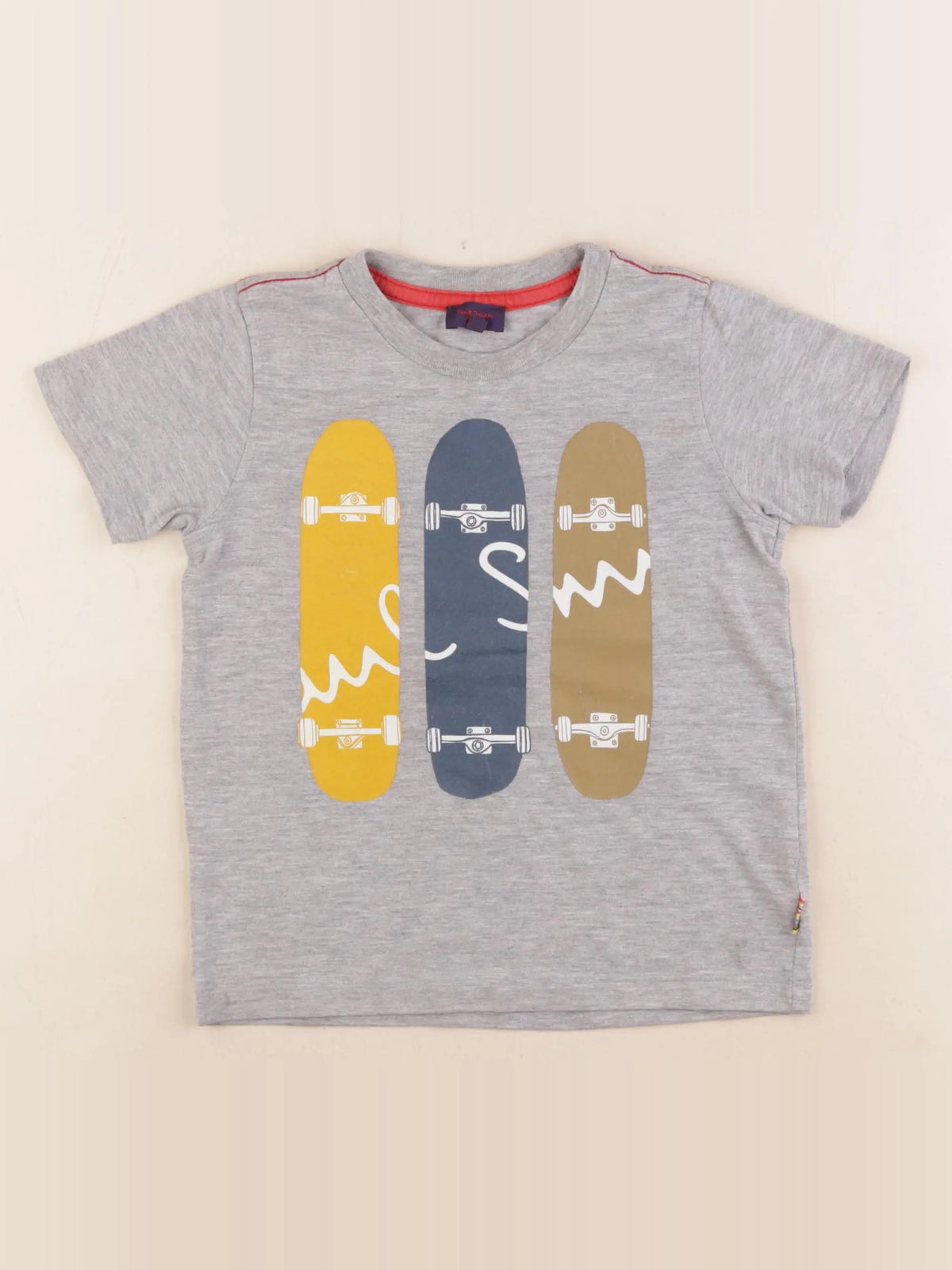 Paul Smith - tee-shirt gris - 4 ans
