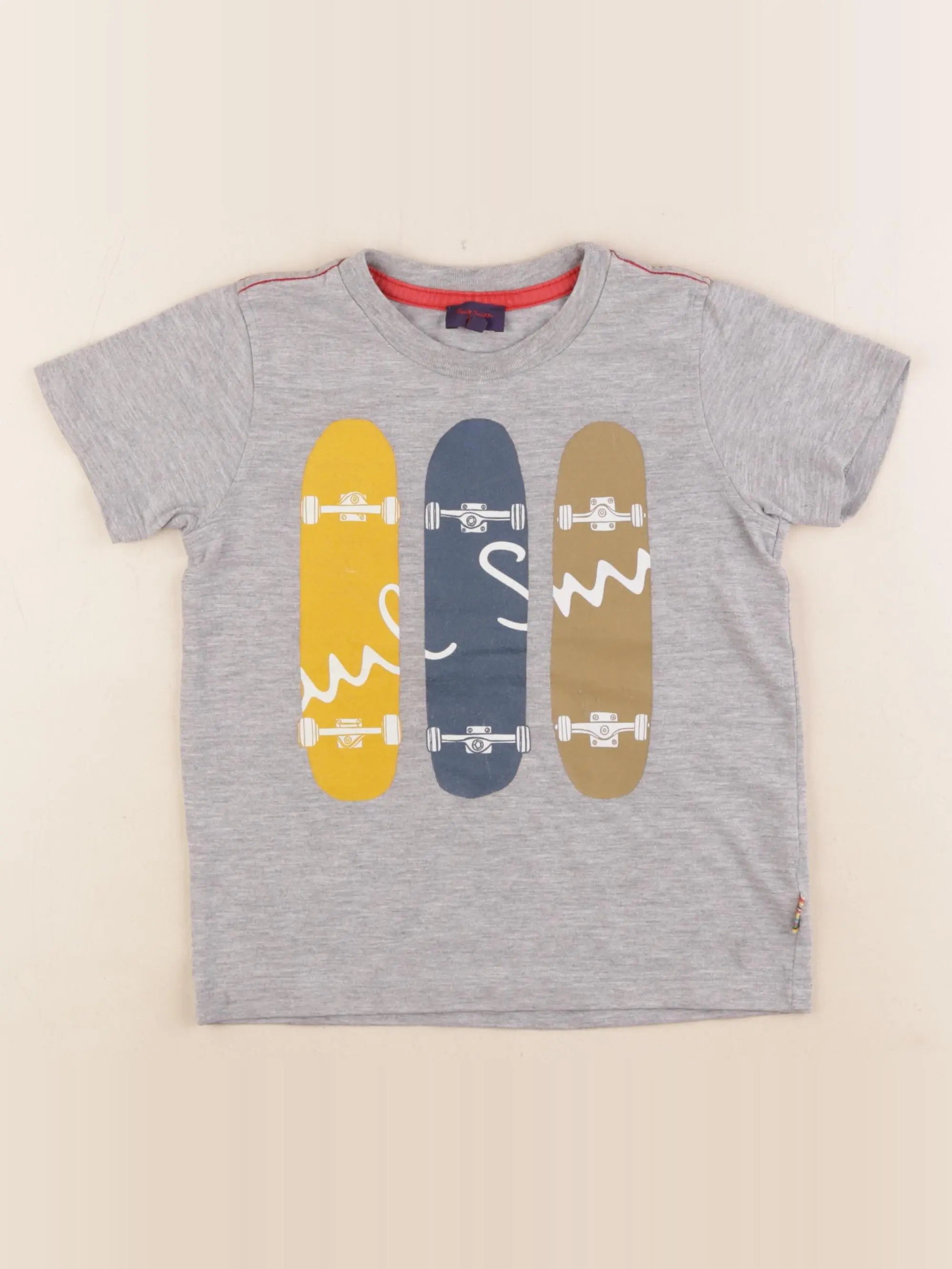 Paul Smith - tee-shirt gris - 4 ans