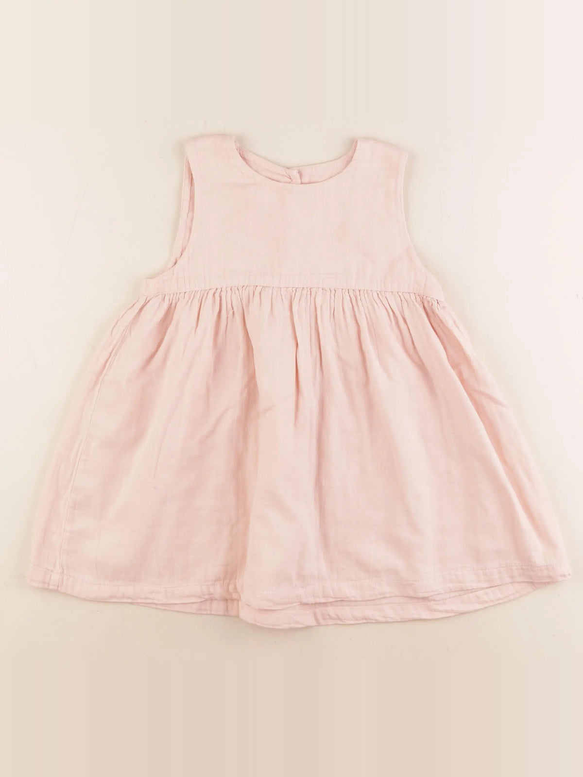 Poudre Organic - robe rose - 2 ans