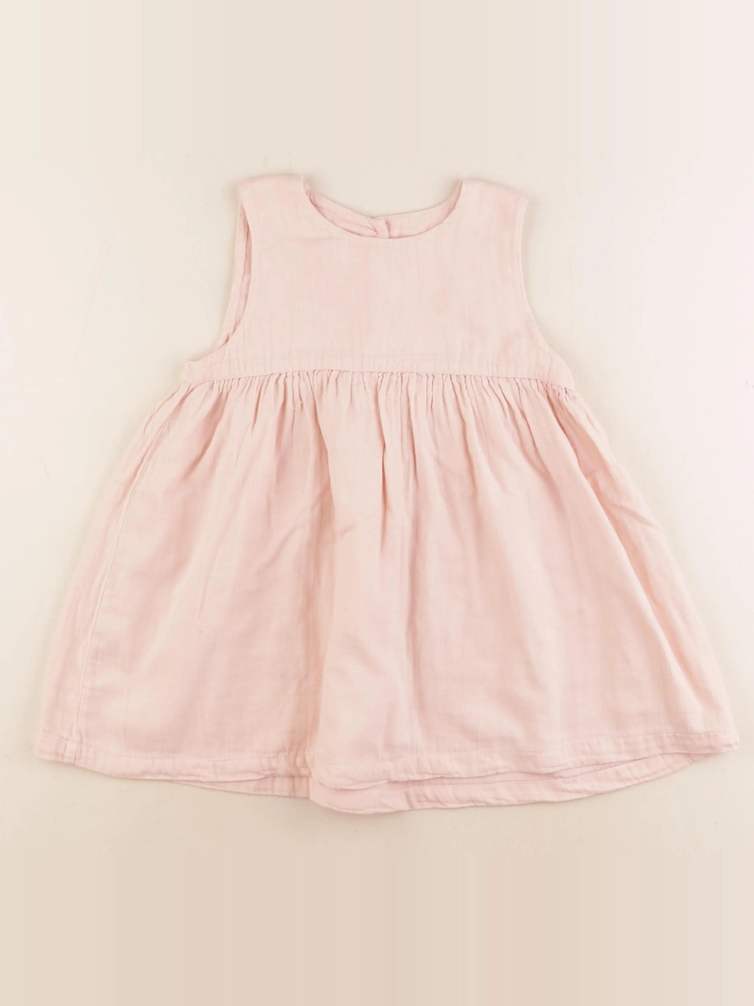 Poudre Organic - robe rose - 2 ans