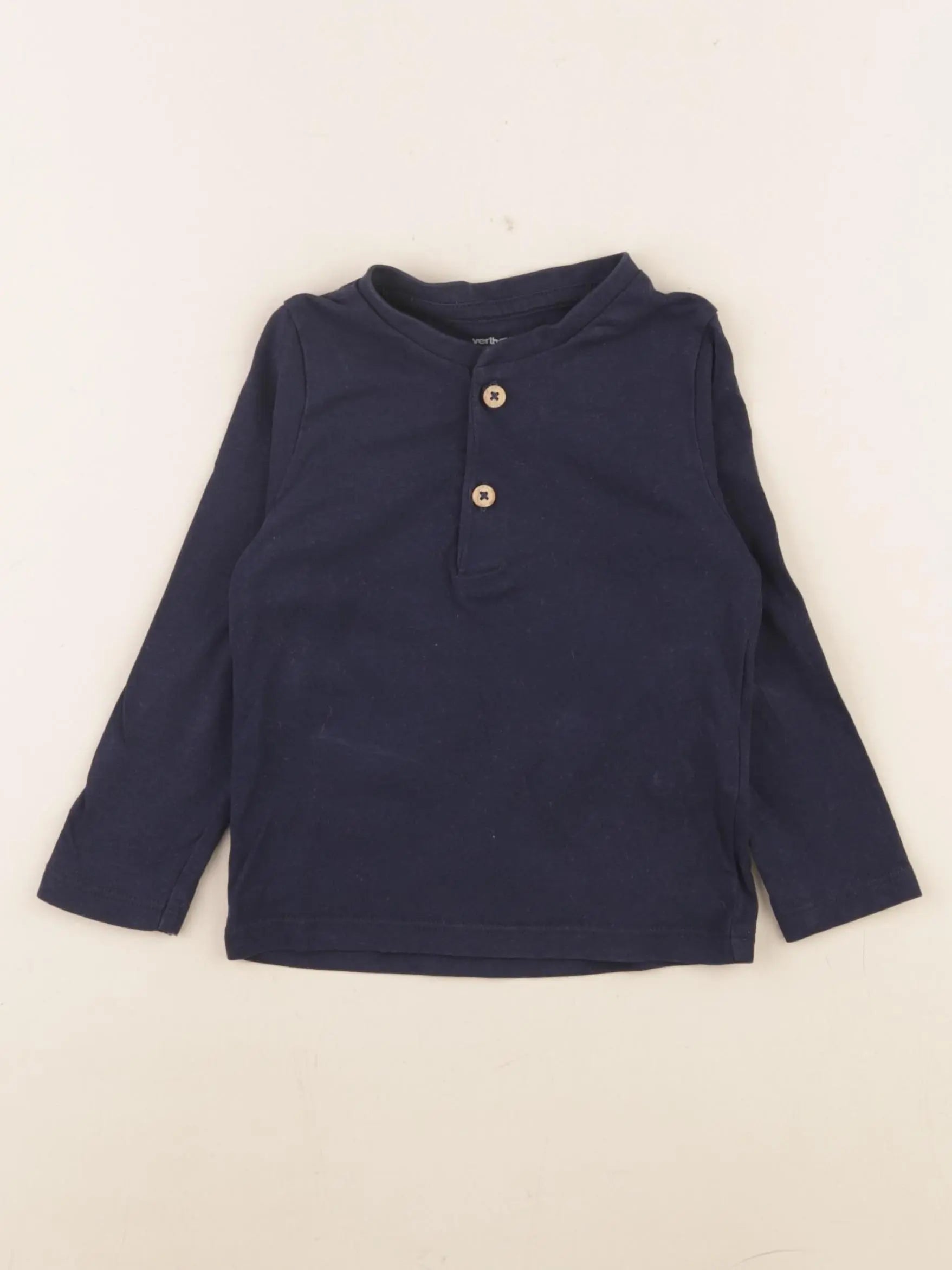 Vertbaudet - tee-shirt bleu - 18 mois