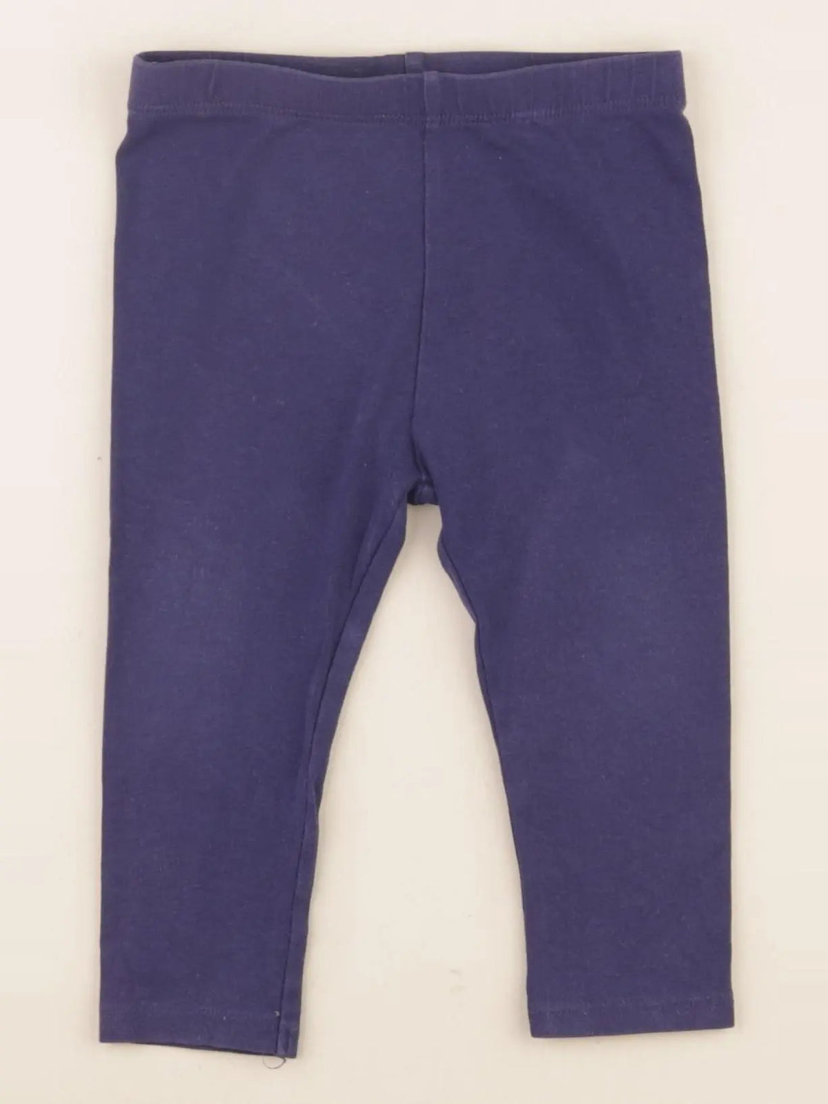 Vertbaudet - legging bleu - 12 mois